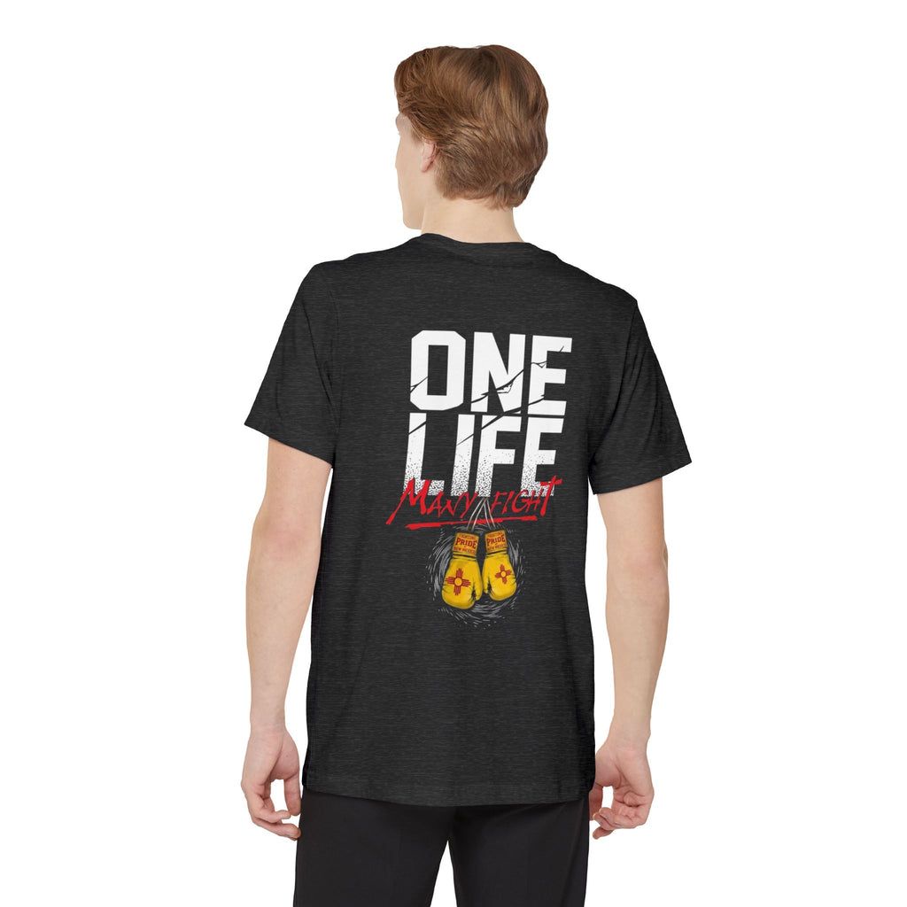 One Life Many Fight Pocket T‑Shirt