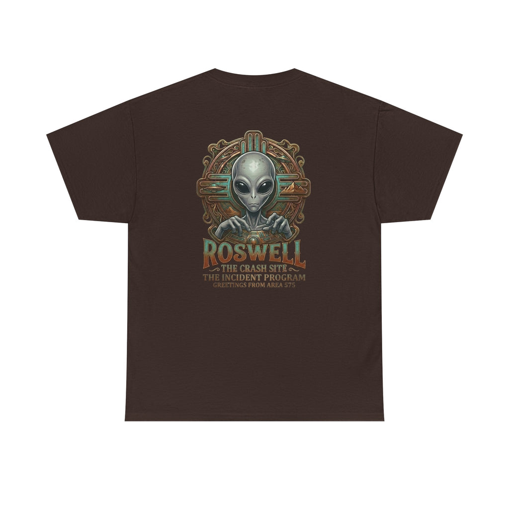 Roswell Alien Crash Vintage Graphic Tee