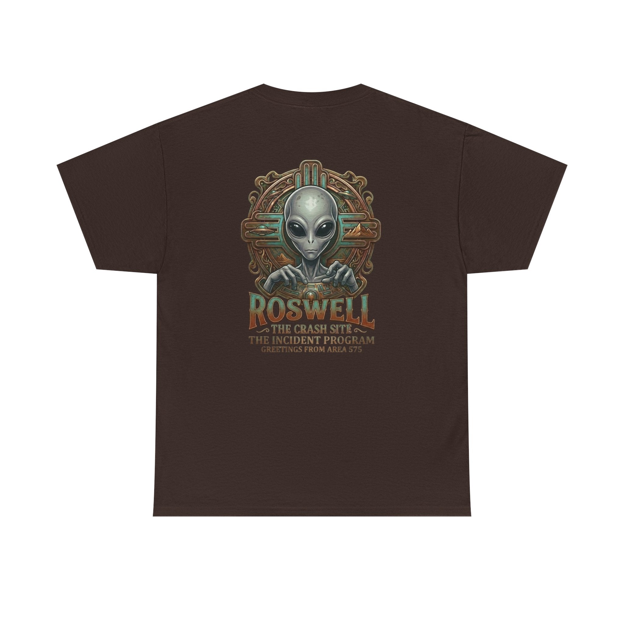 Roswell Alien Crash Vintage Graphic Tee