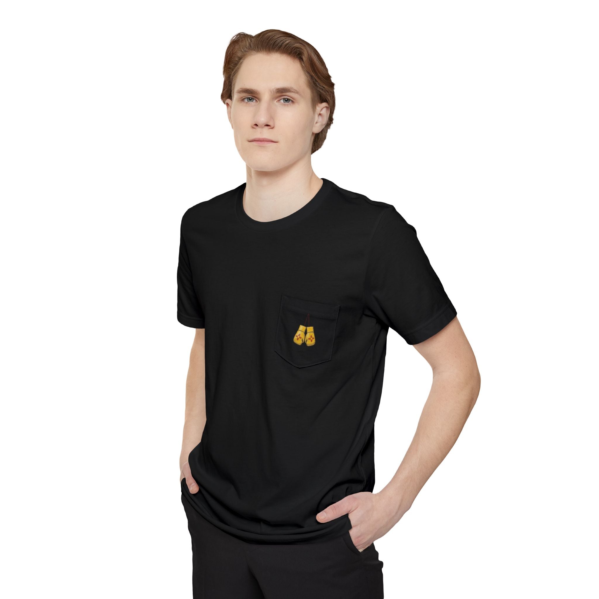 One Life Many Fight Pocket T‑Shirt