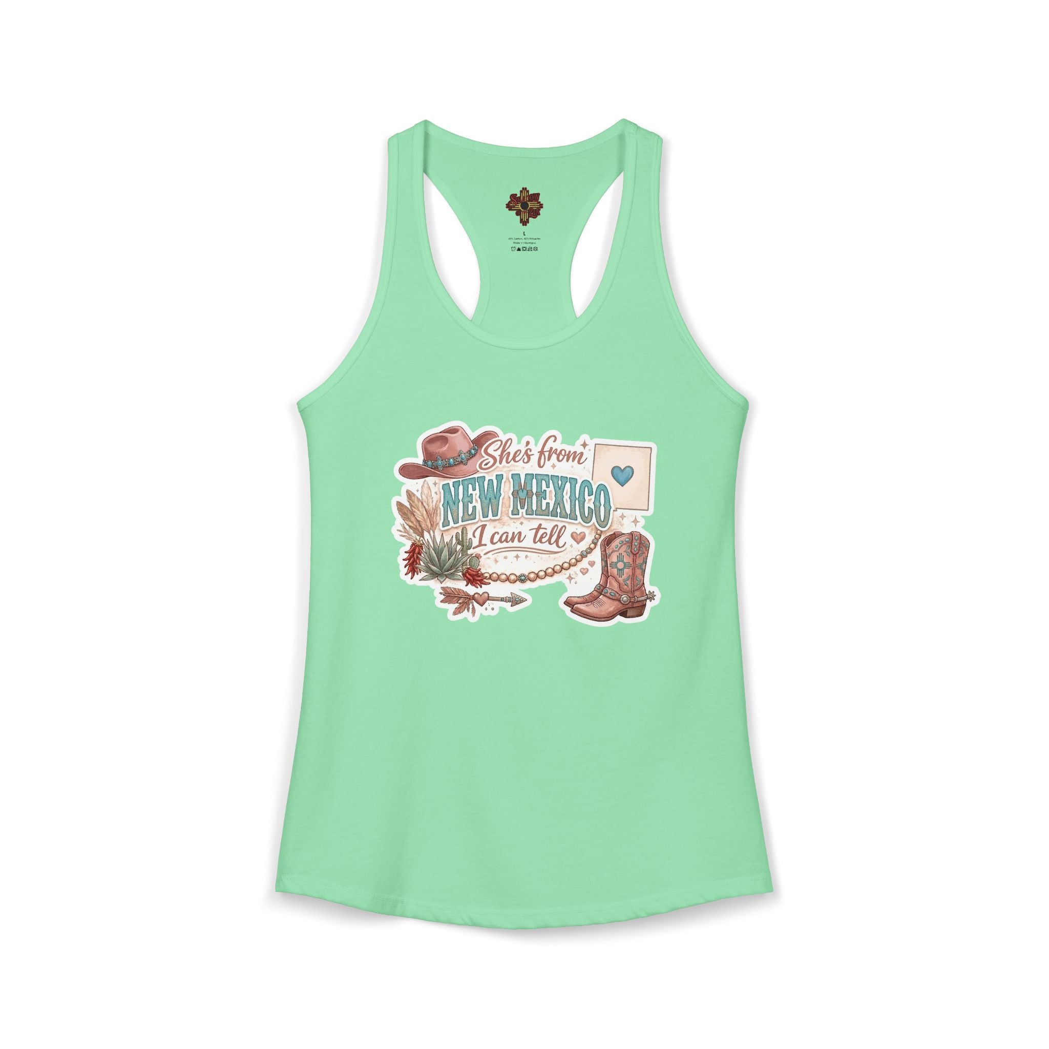 She's From New Mexico Women Tank Top