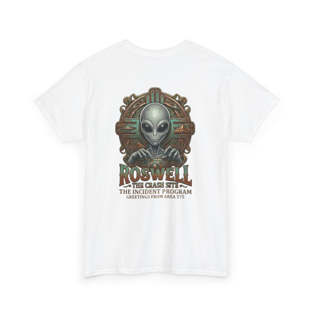 Roswell Alien Crash Vintage Graphic Tee