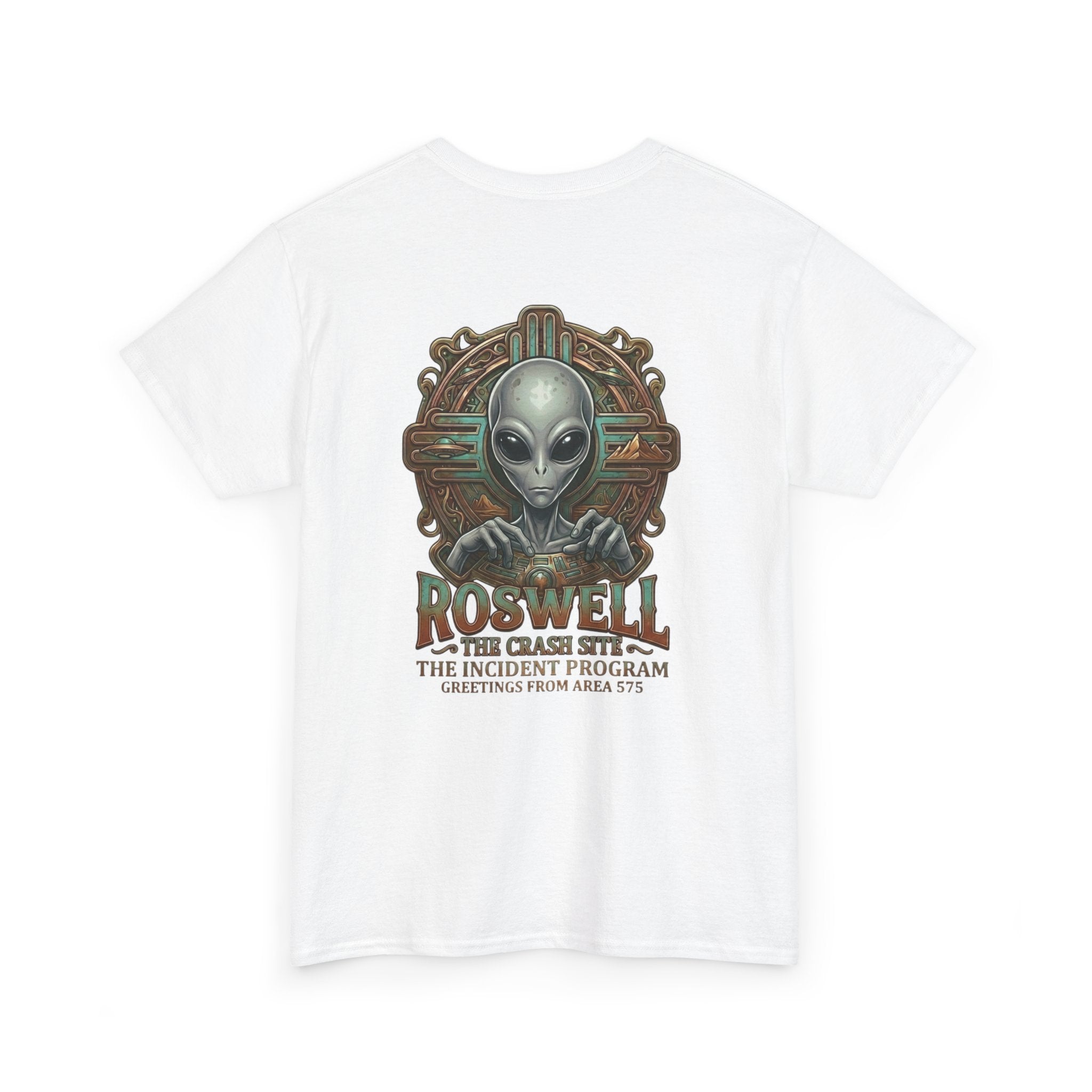 Roswell Alien Crash Vintage Graphic Tee