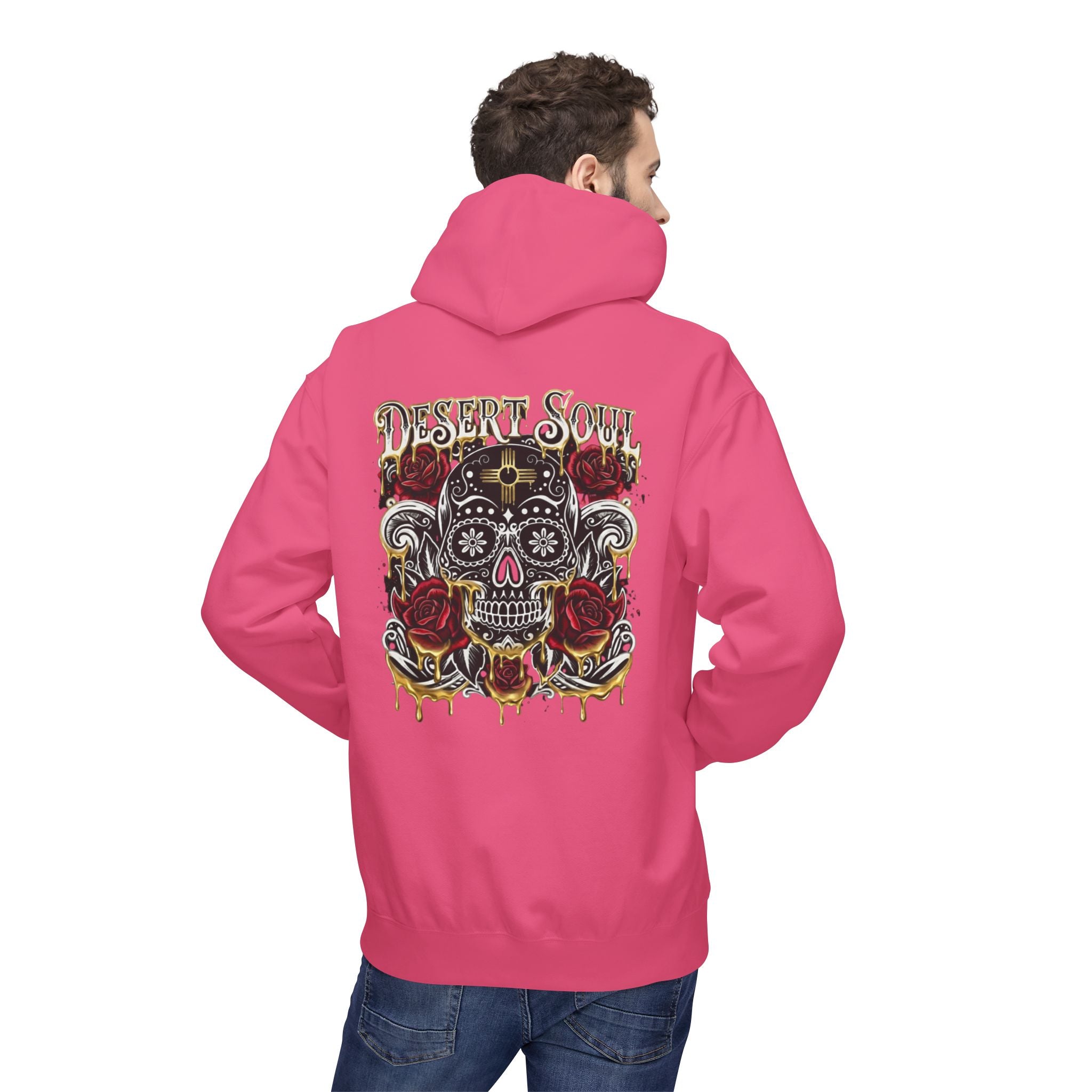 Desert Soul Gold Drip Hoodie