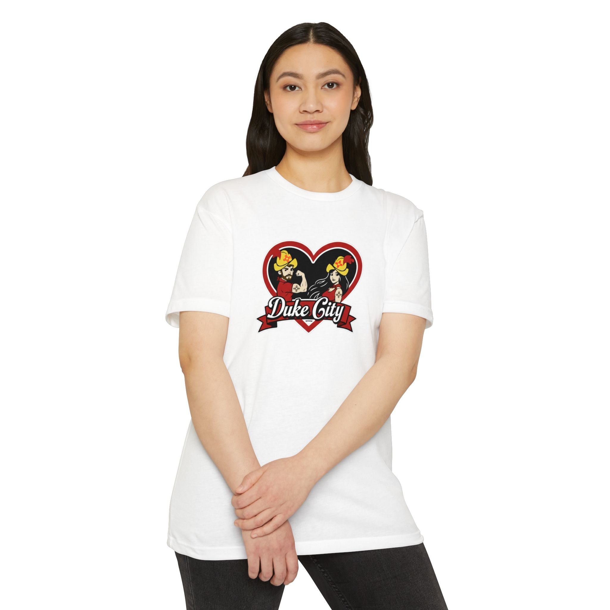 Duke City Heart Graphic T-Shirt