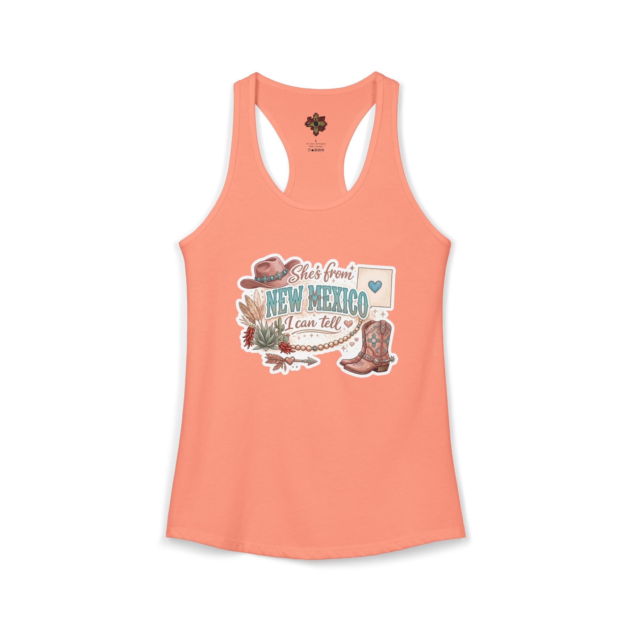 She's From New Mexico Women Tank Top