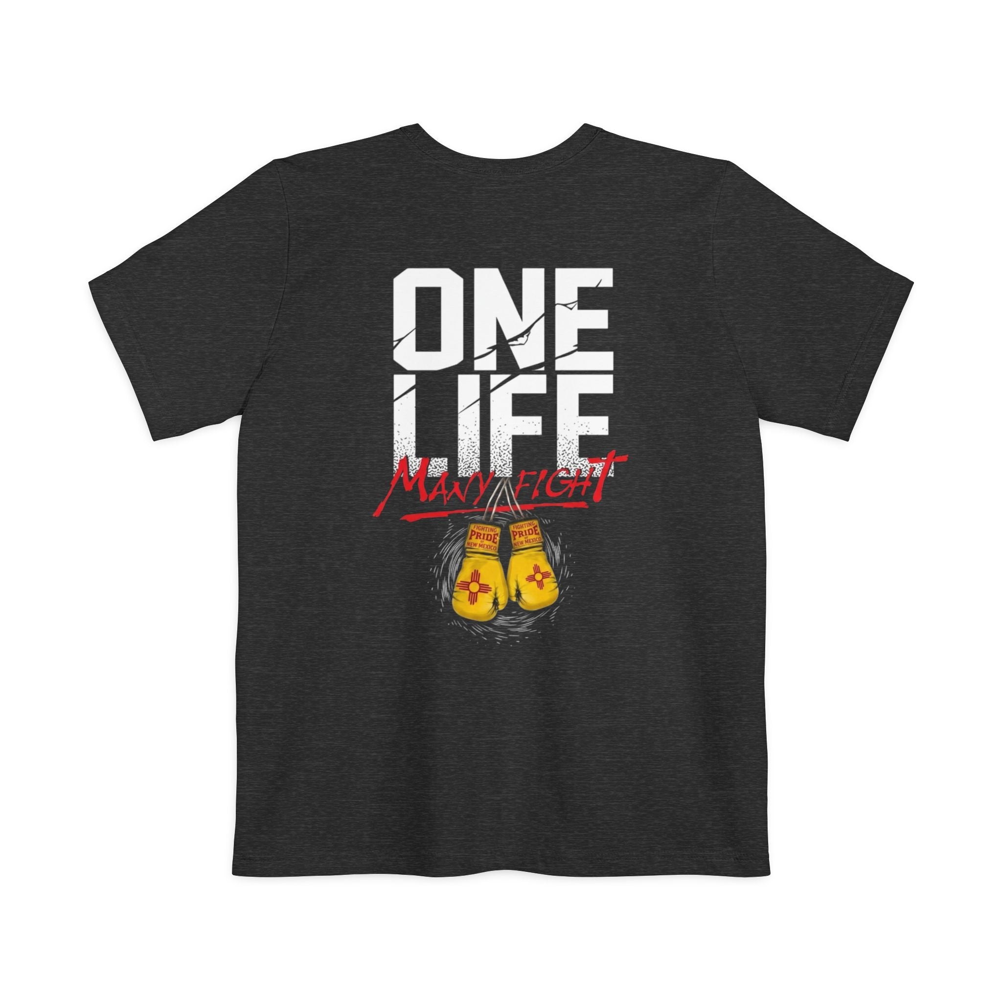 One Life Many Fight Pocket T‑Shirt