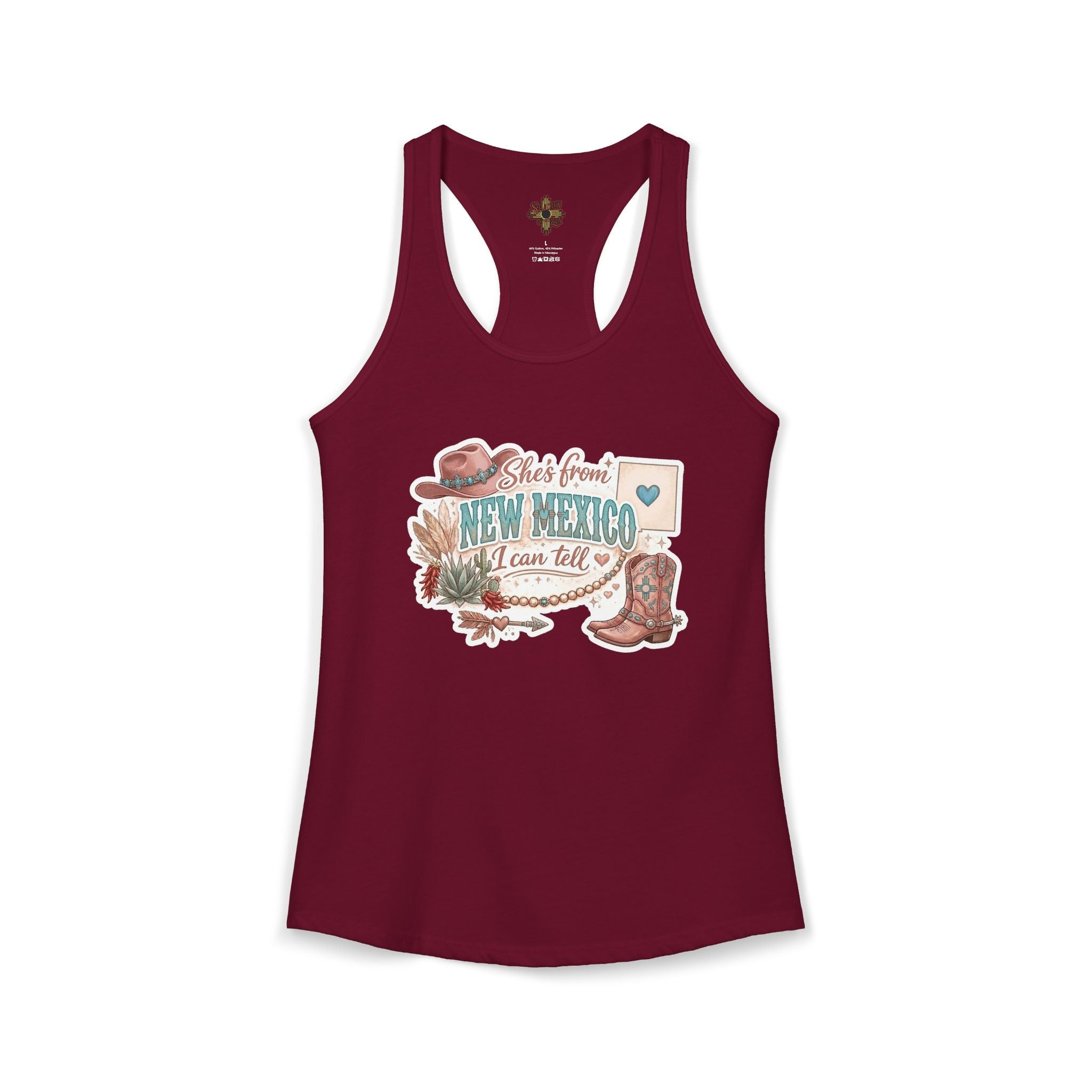 She's From New Mexico Women Tank Top