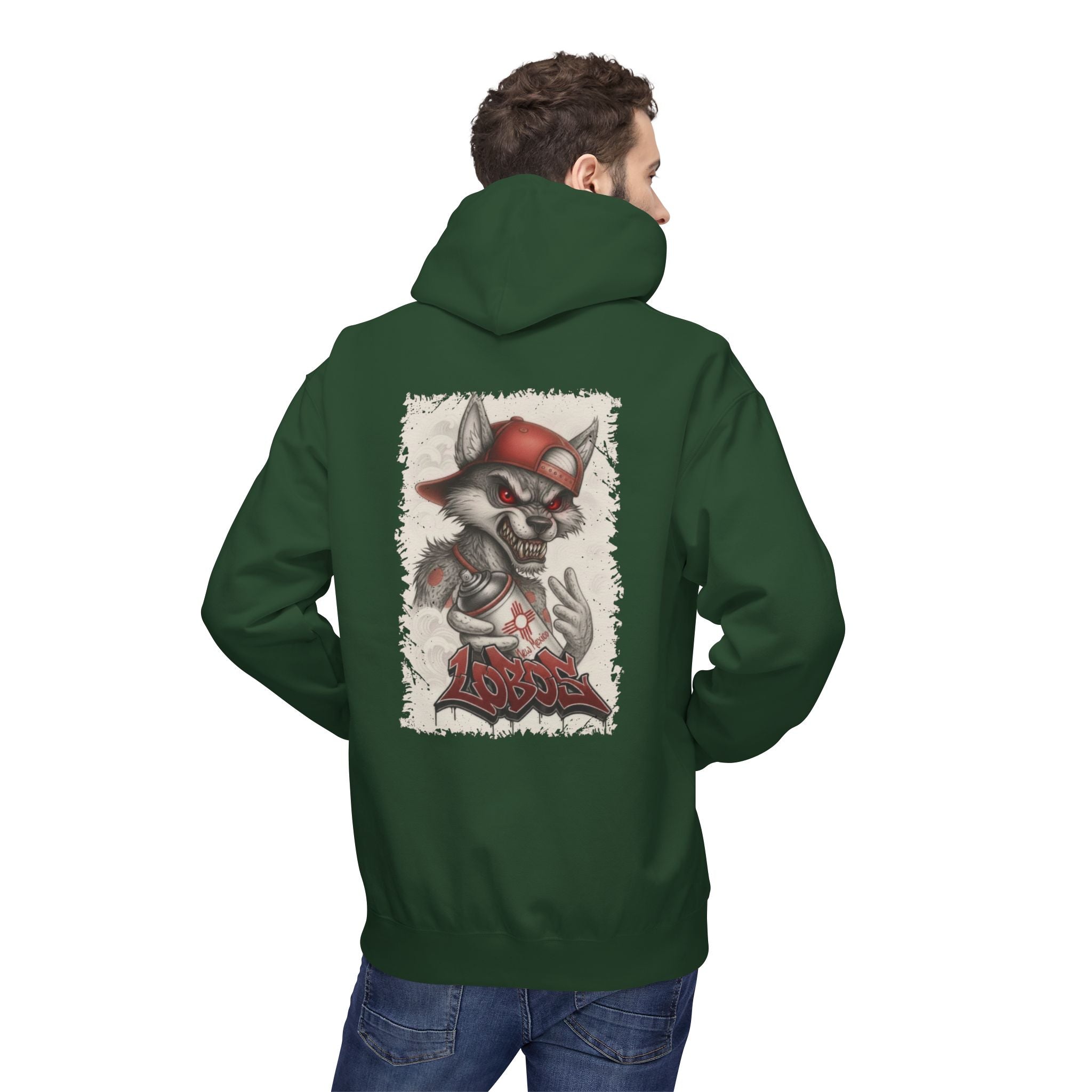 Lobo Loco Pullover Hoodie