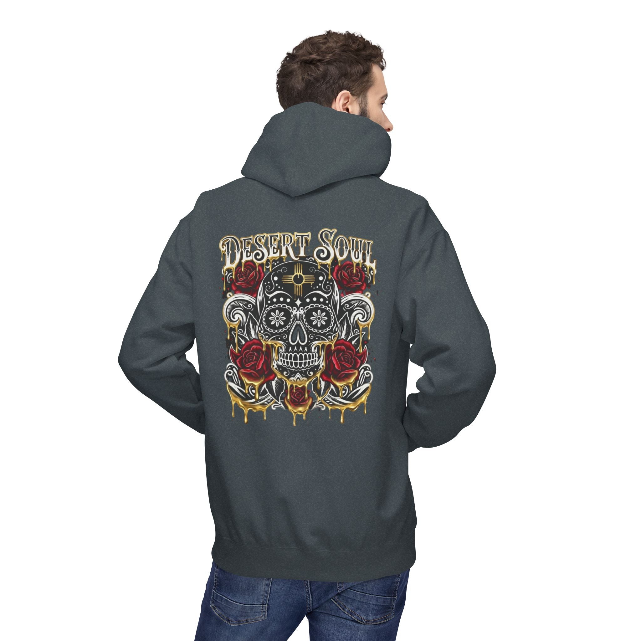 Desert Soul Gold Drip Hoodie