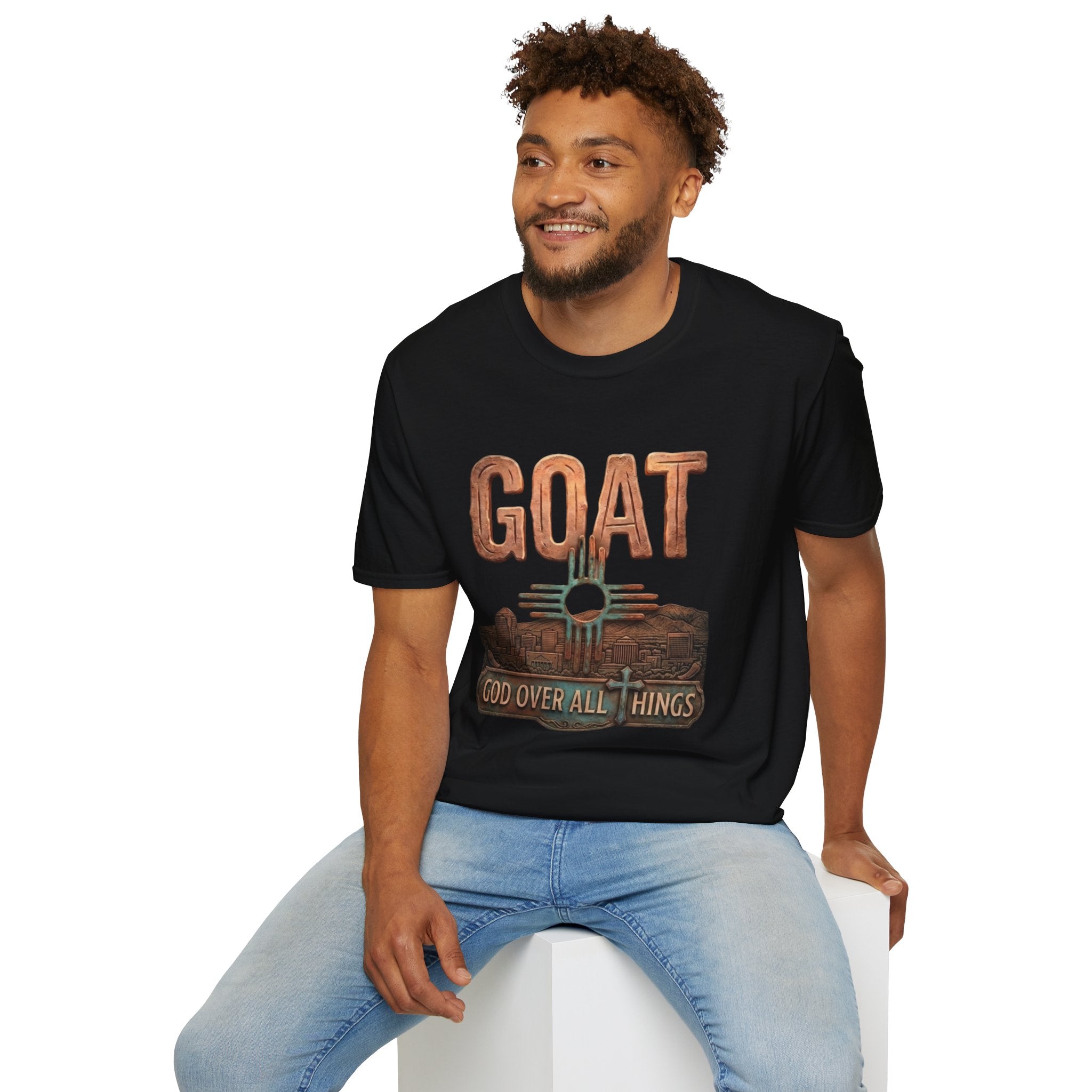 GOAT T‑Shirt — 'God Over All Things'