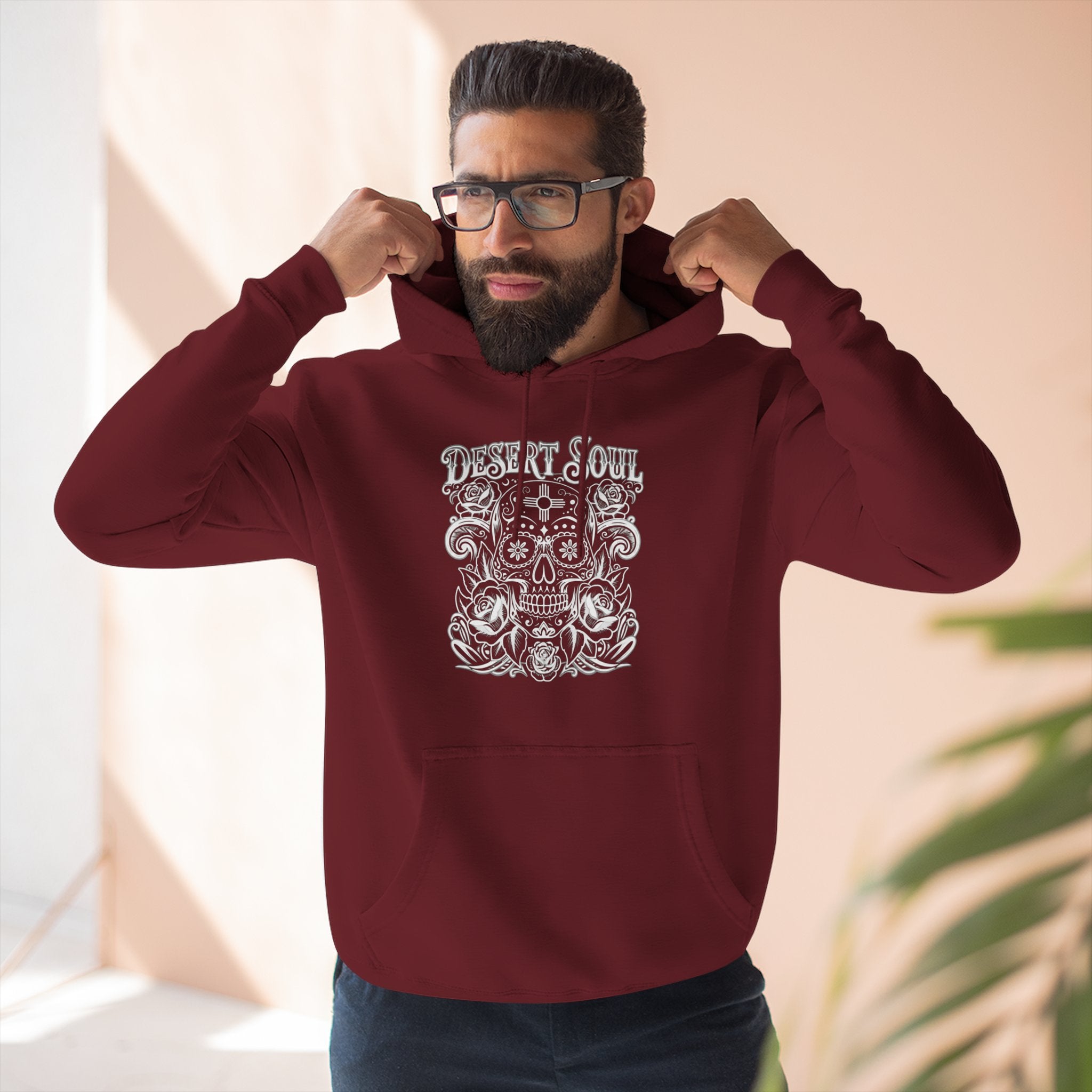 Desert Soul Unisex Graphic Fleece Pullover