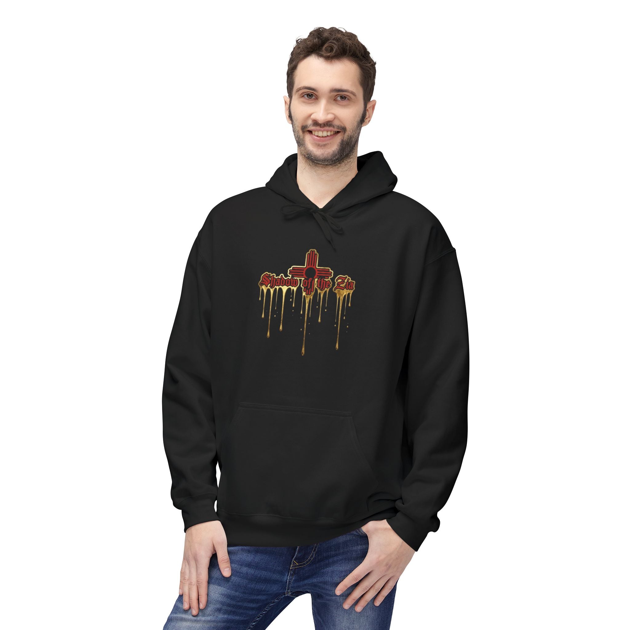 Desert Soul Gold Drip Hoodie