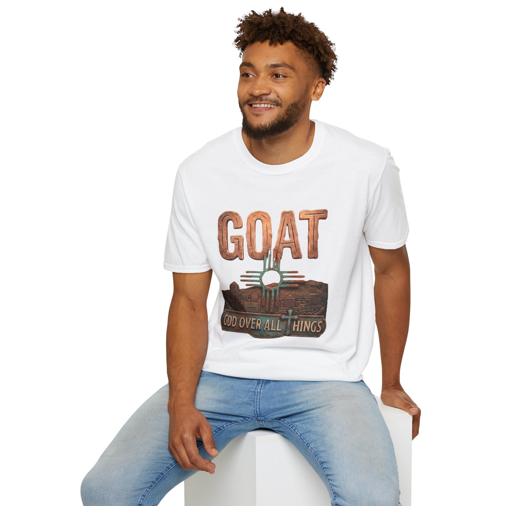 GOAT T‑Shirt — 'God Over All Things'
