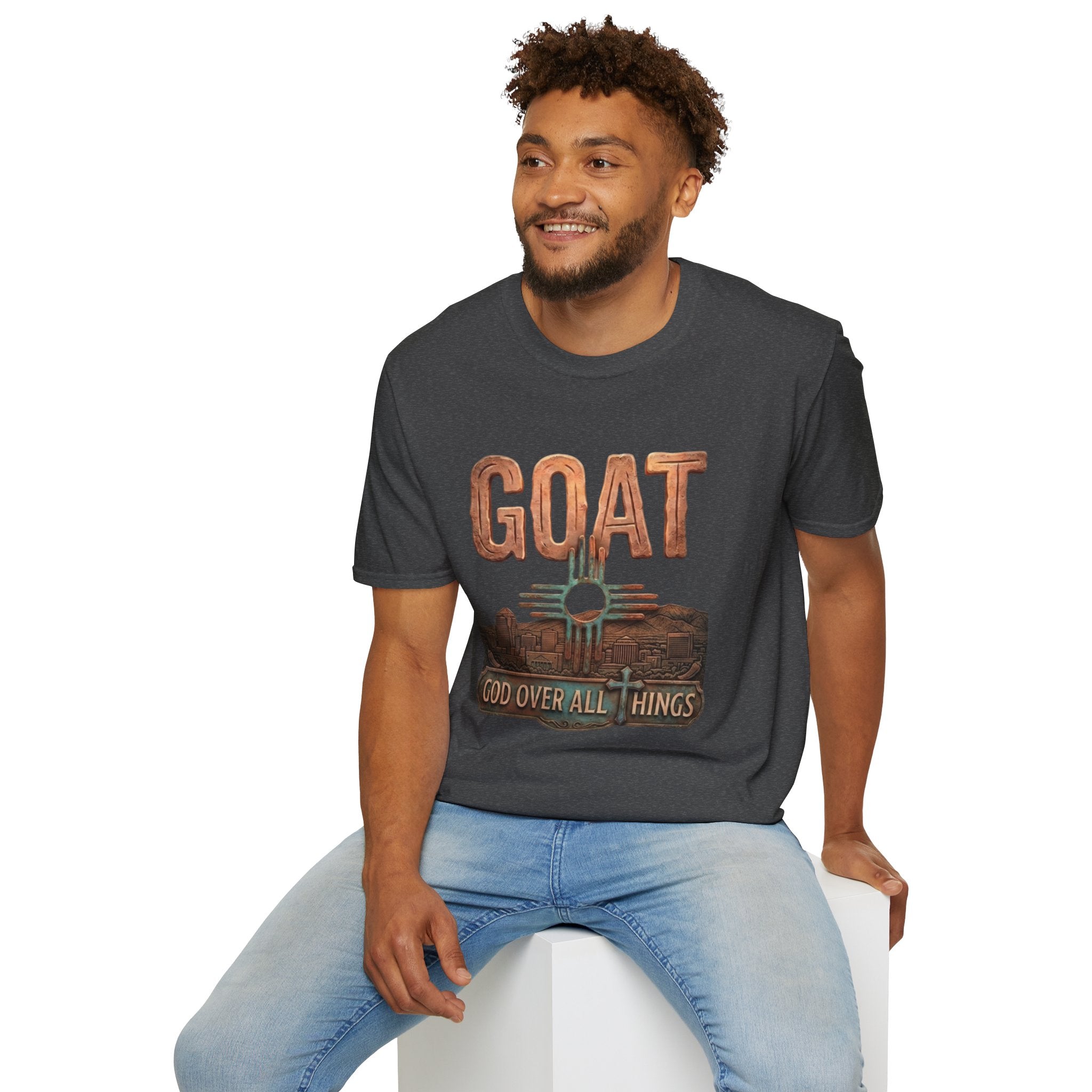 GOAT T‑Shirt — 'God Over All Things'