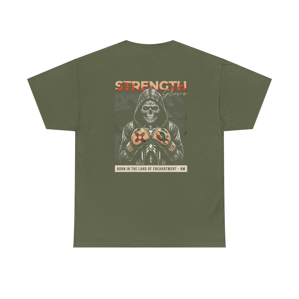 Strength Skull Motorcycle Tee