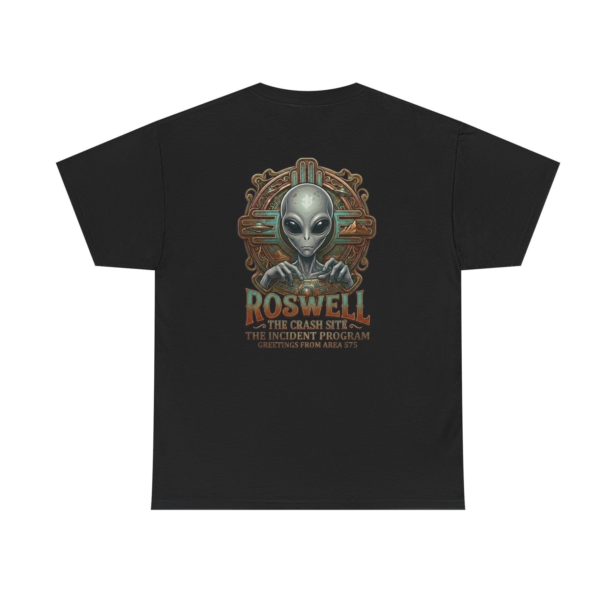 Roswell Alien Crash Vintage Graphic Tee