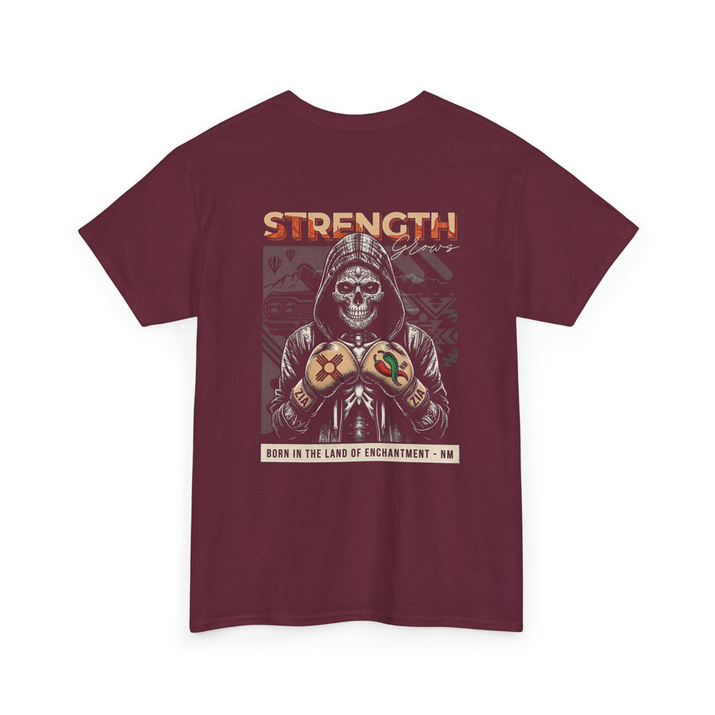 Strength Skull Motorcycle Tee