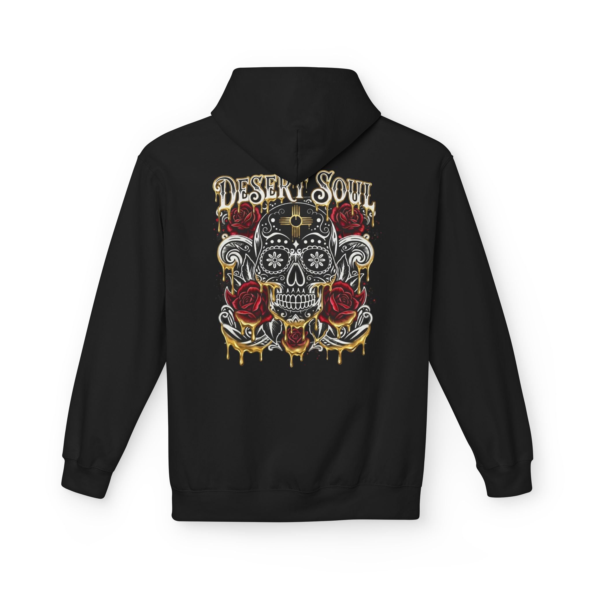 Desert Soul Gold Drip Hoodie