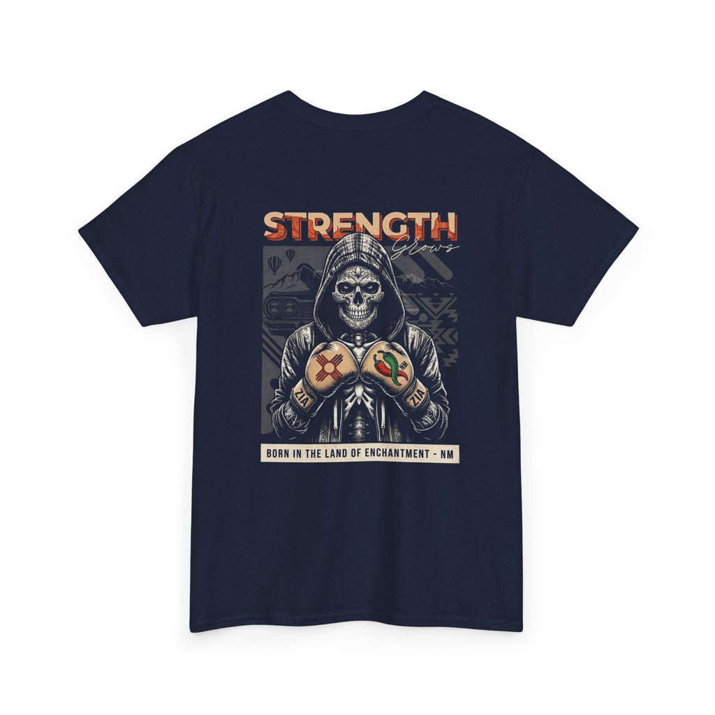 Strength Skull Motorcycle Tee