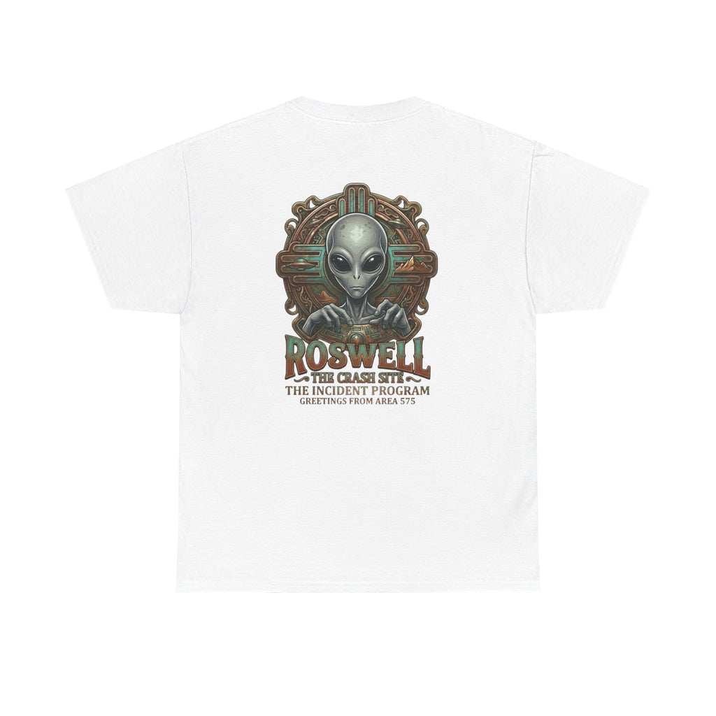 Roswell Alien Crash Vintage Graphic Tee
