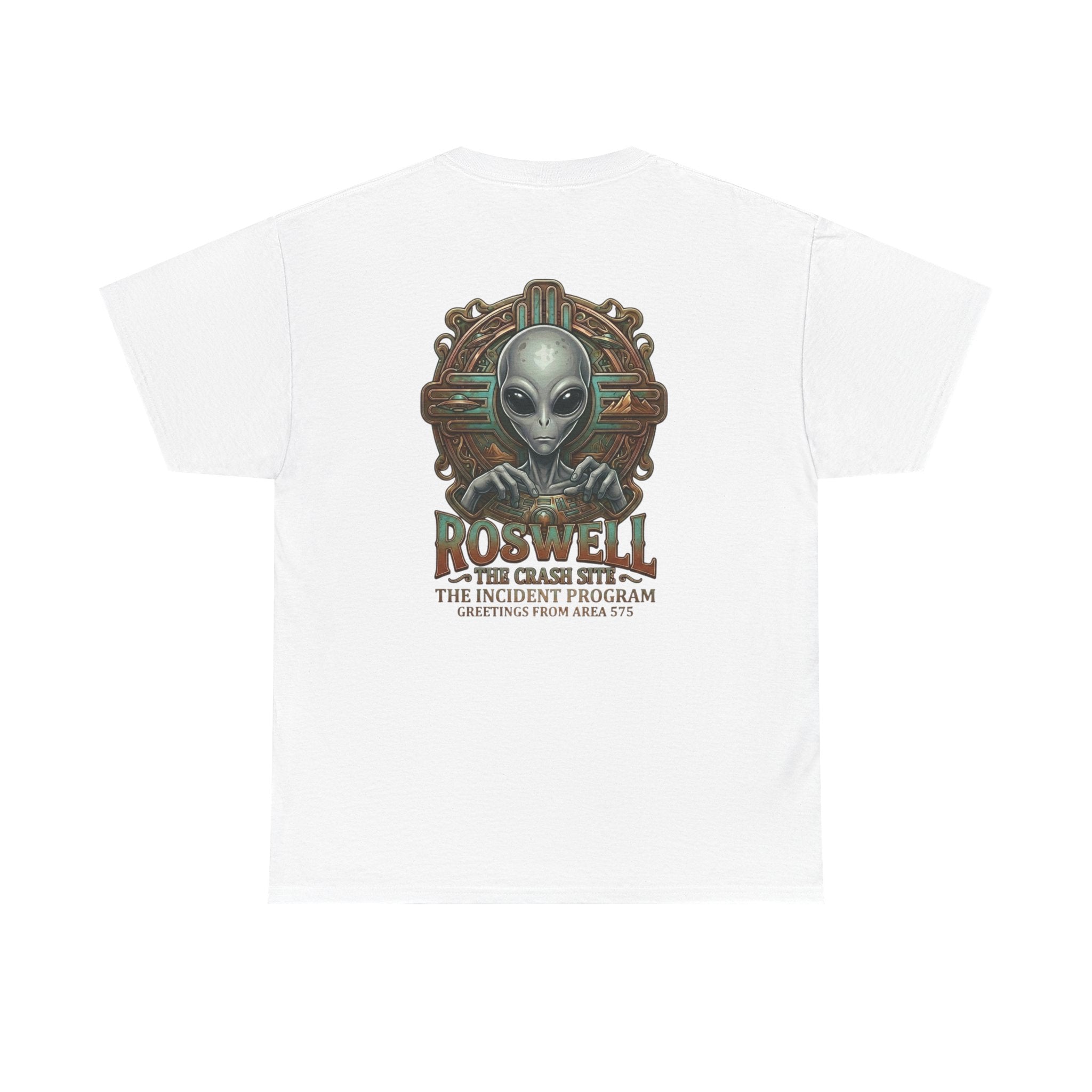 Roswell Alien Crash Vintage Graphic Tee