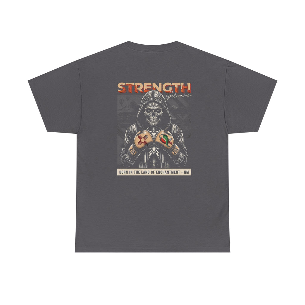 Strength Skull Motorcycle Tee