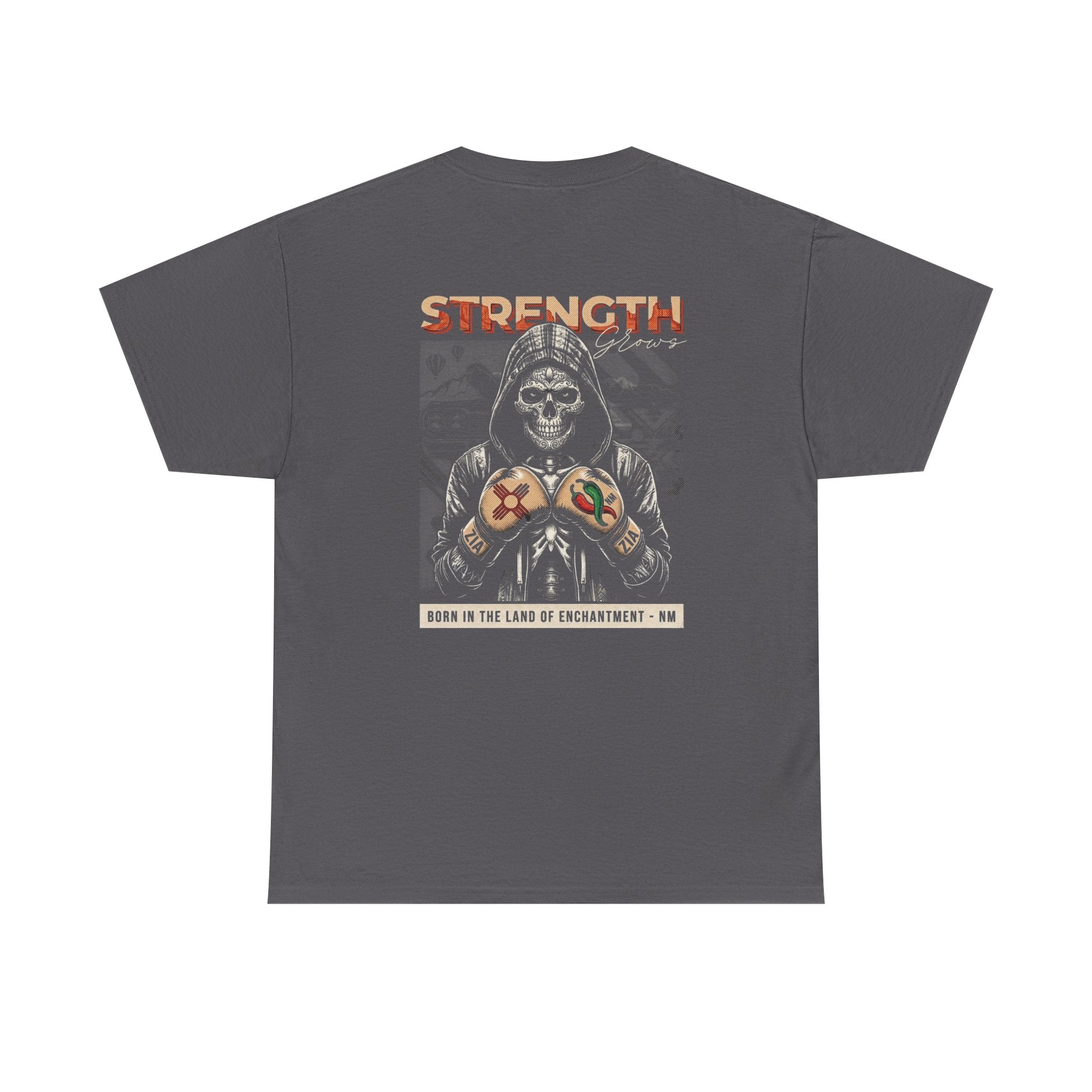 Strength Skull Motorcycle Tee