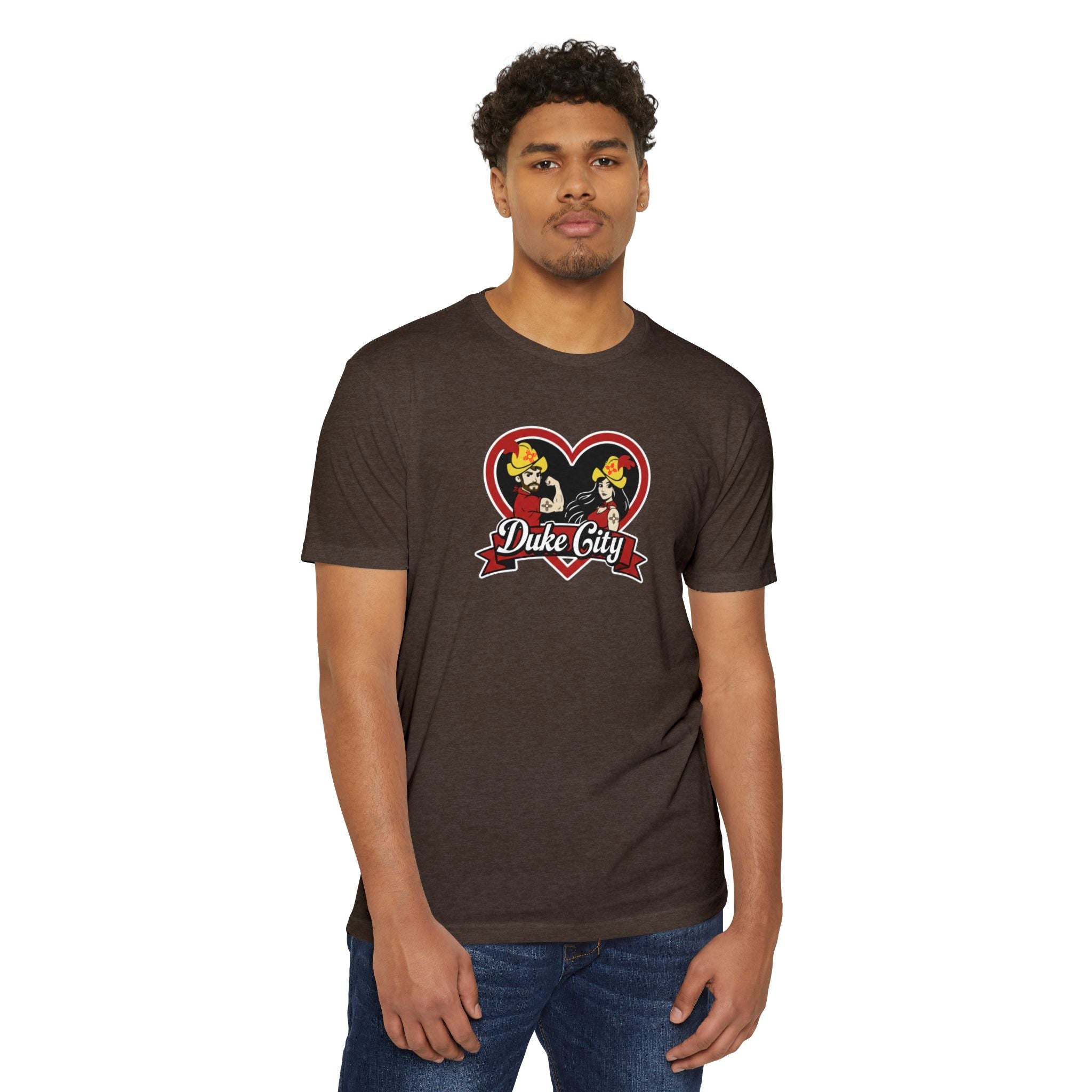 Duke City Heart Graphic T-Shirt