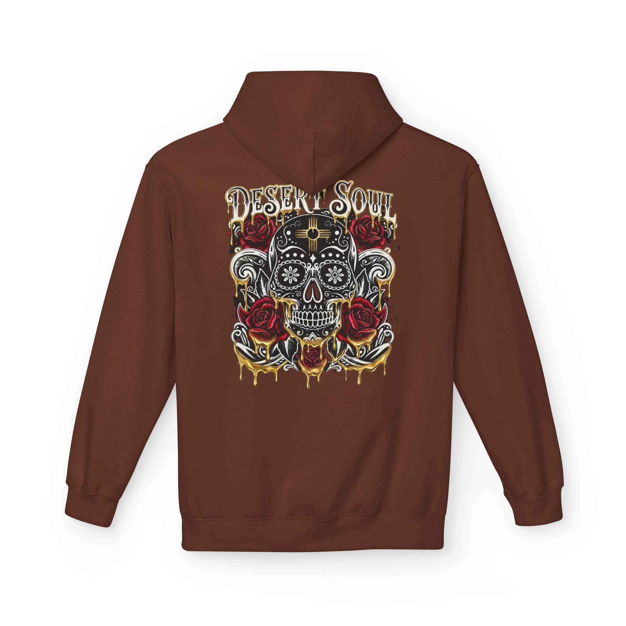 Desert Soul Gold Drip Hoodie