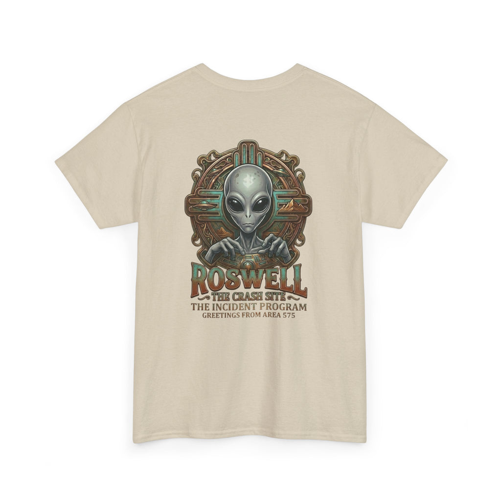 Roswell Alien Crash Vintage Graphic Tee