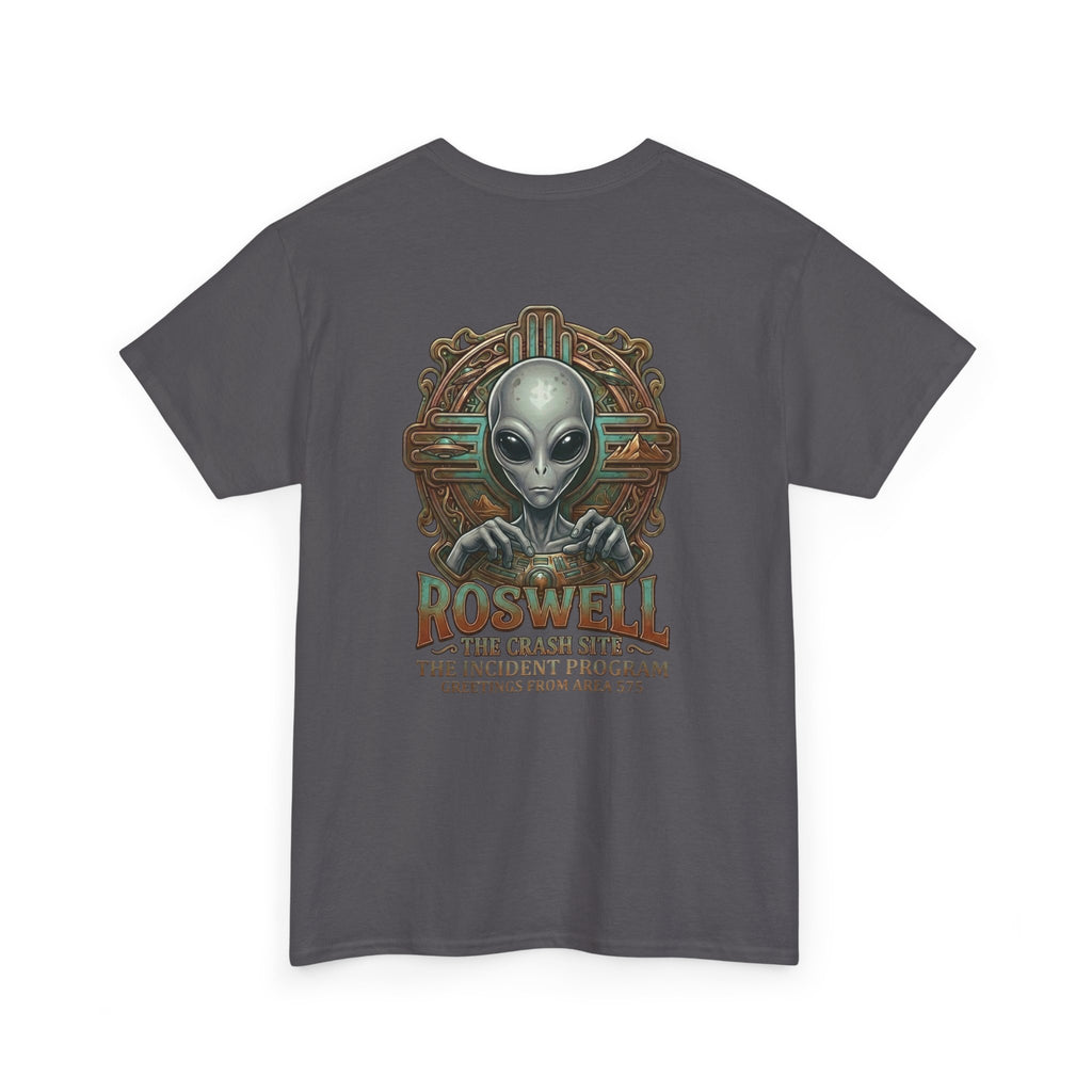 Roswell Alien Crash Vintage Graphic Tee