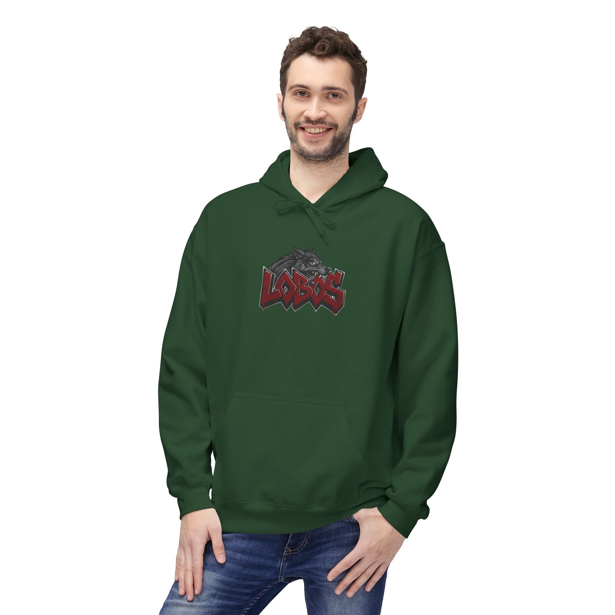 Lobo Loco Pullover Hoodie