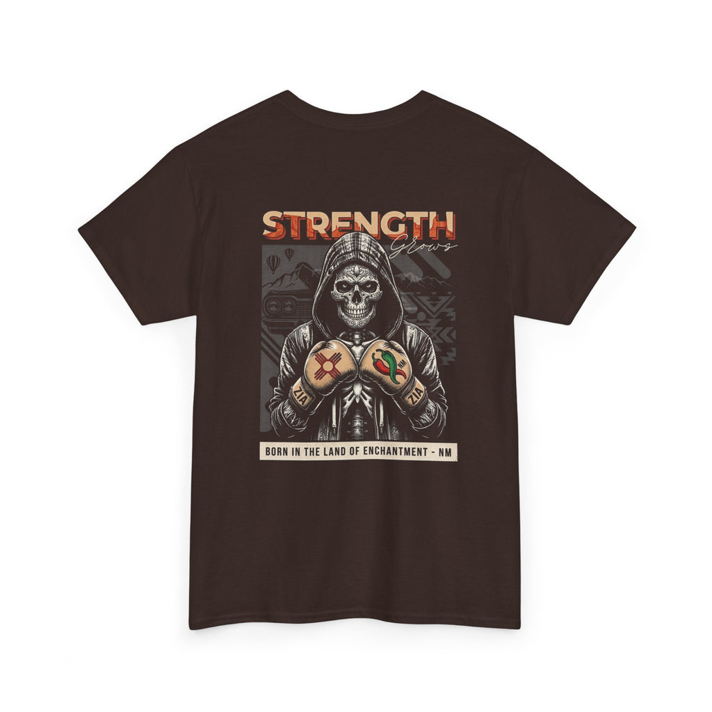 Strength Skull Motorcycle Tee