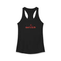 Shadow of the Zia woman Racerback Tank