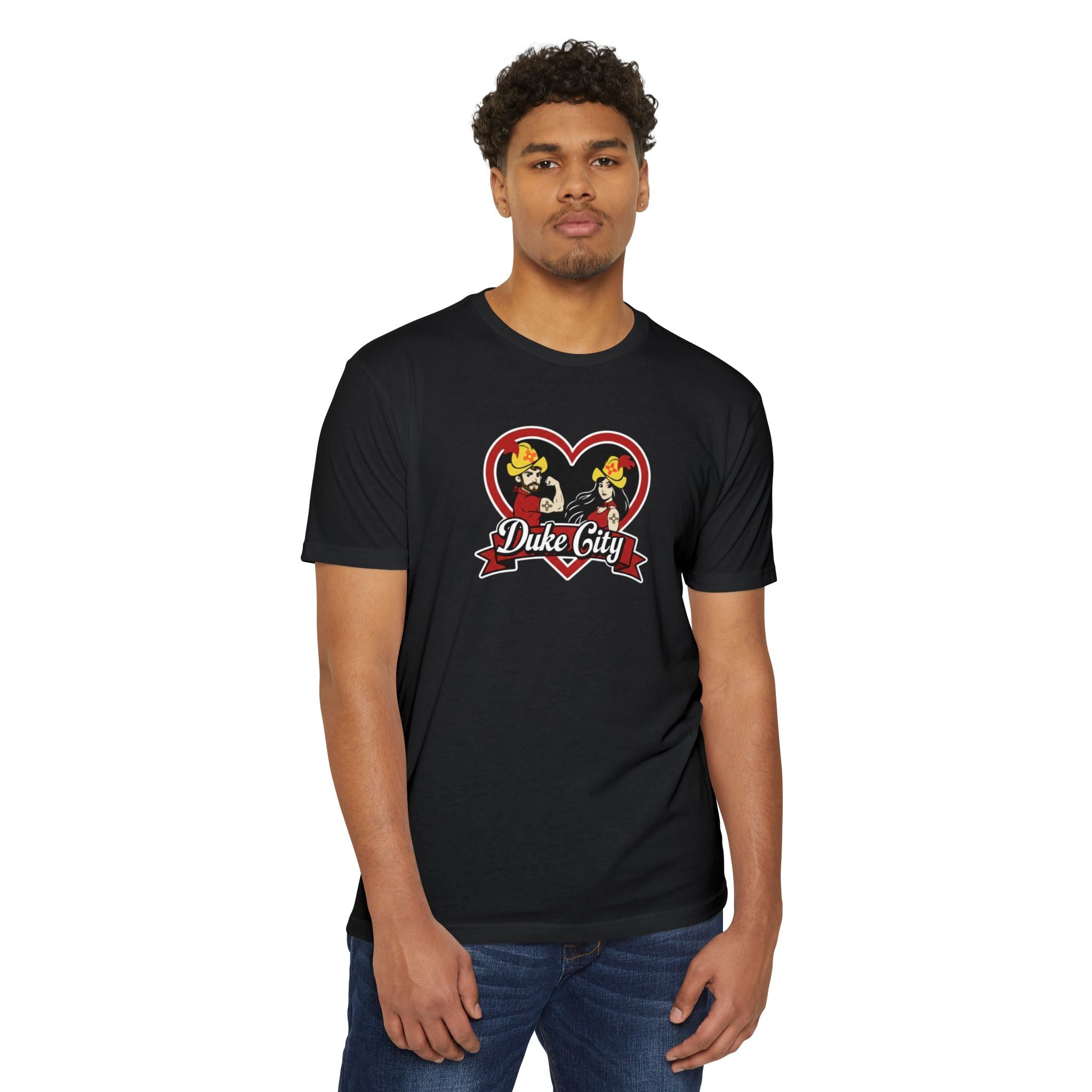Duke City Heart Graphic T-Shirt