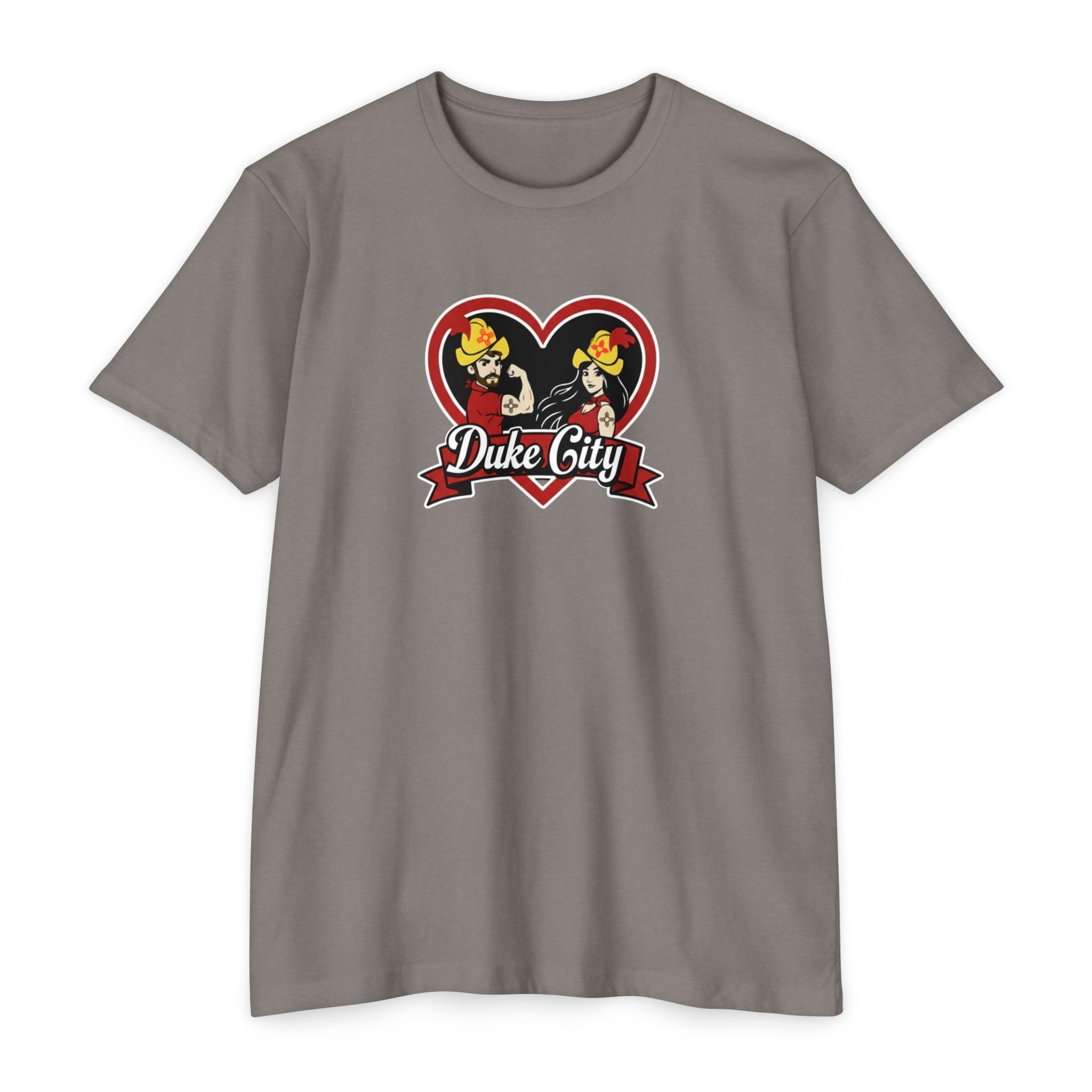 Duke City Heart Graphic T-Shirt