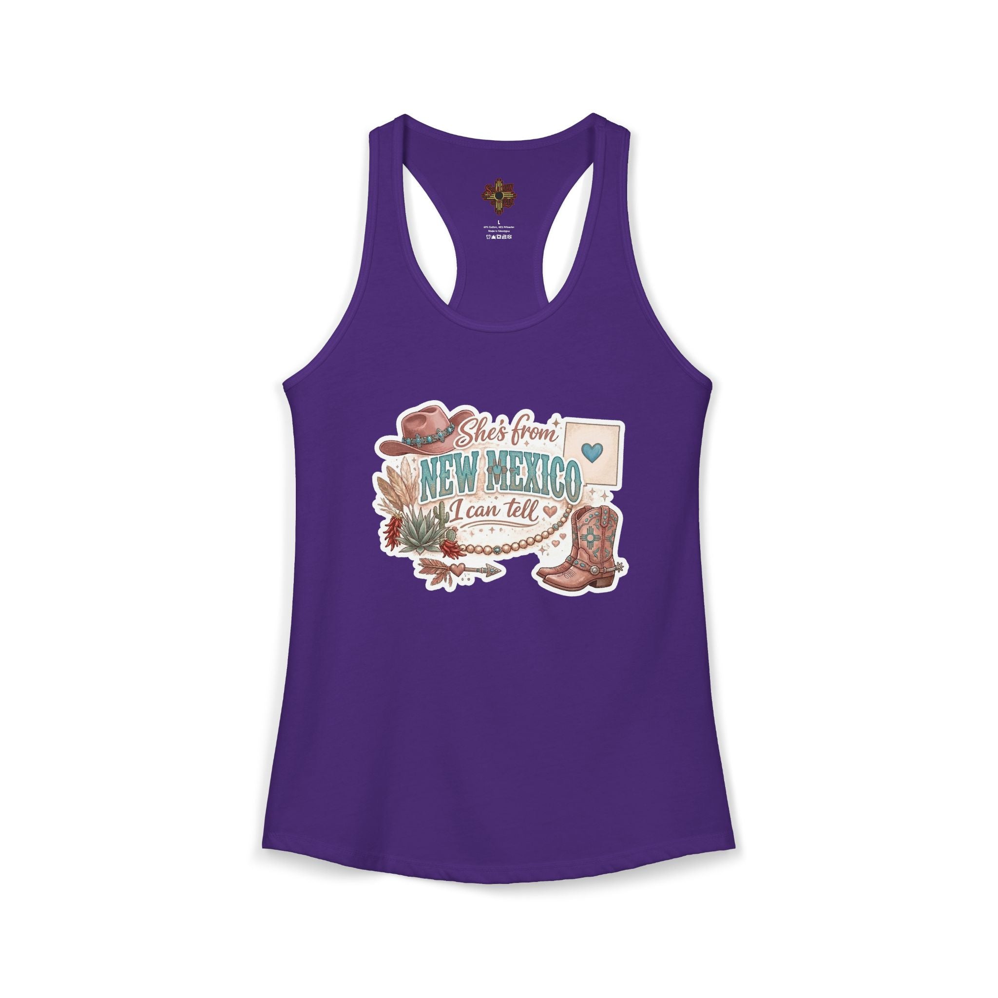 She's From New Mexico Women Tank Top