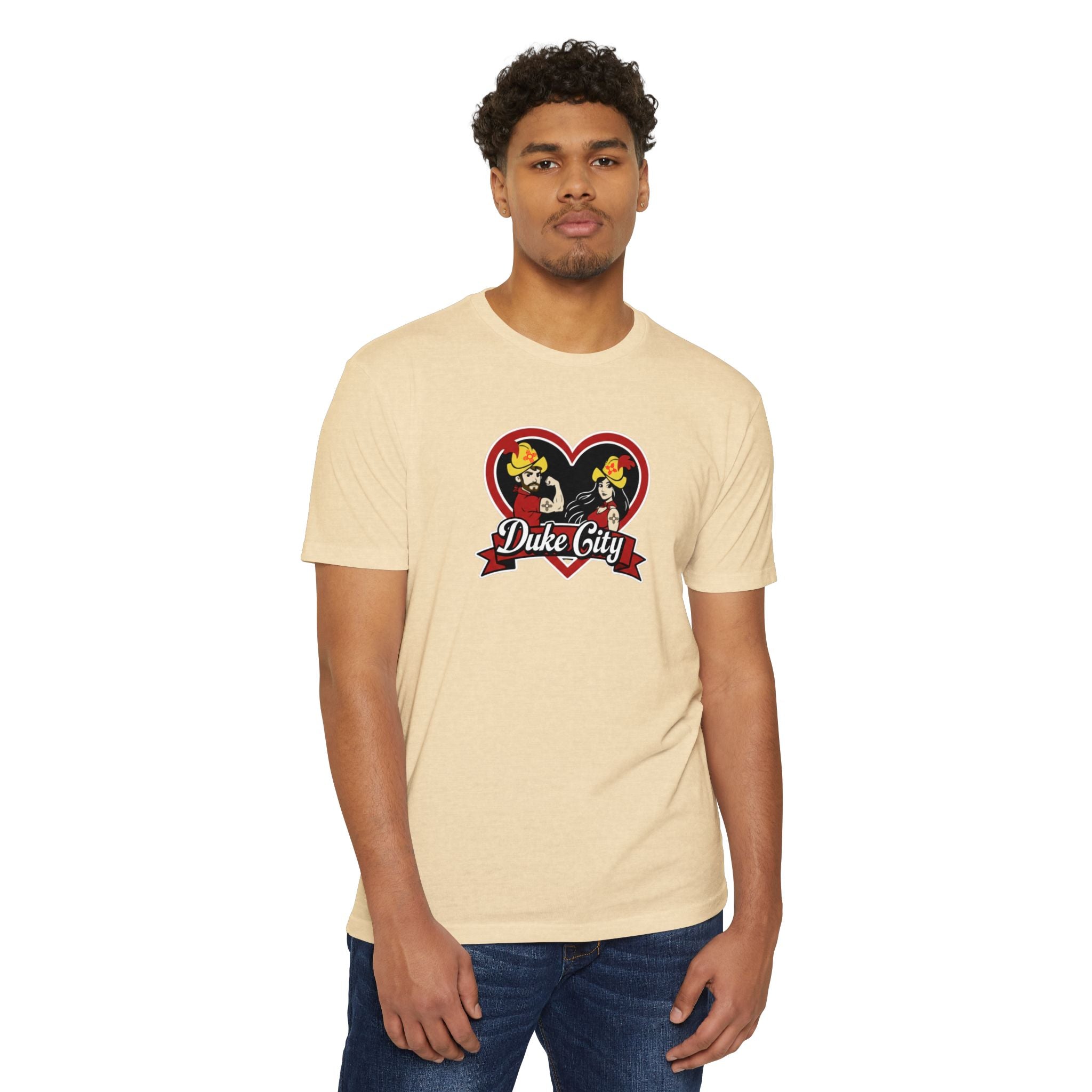 Duke City Heart Graphic T-Shirt