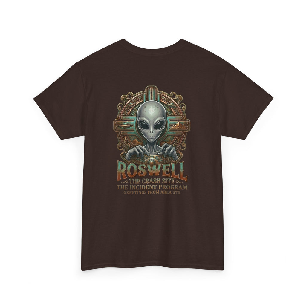 Roswell Alien Crash Vintage Graphic Tee
