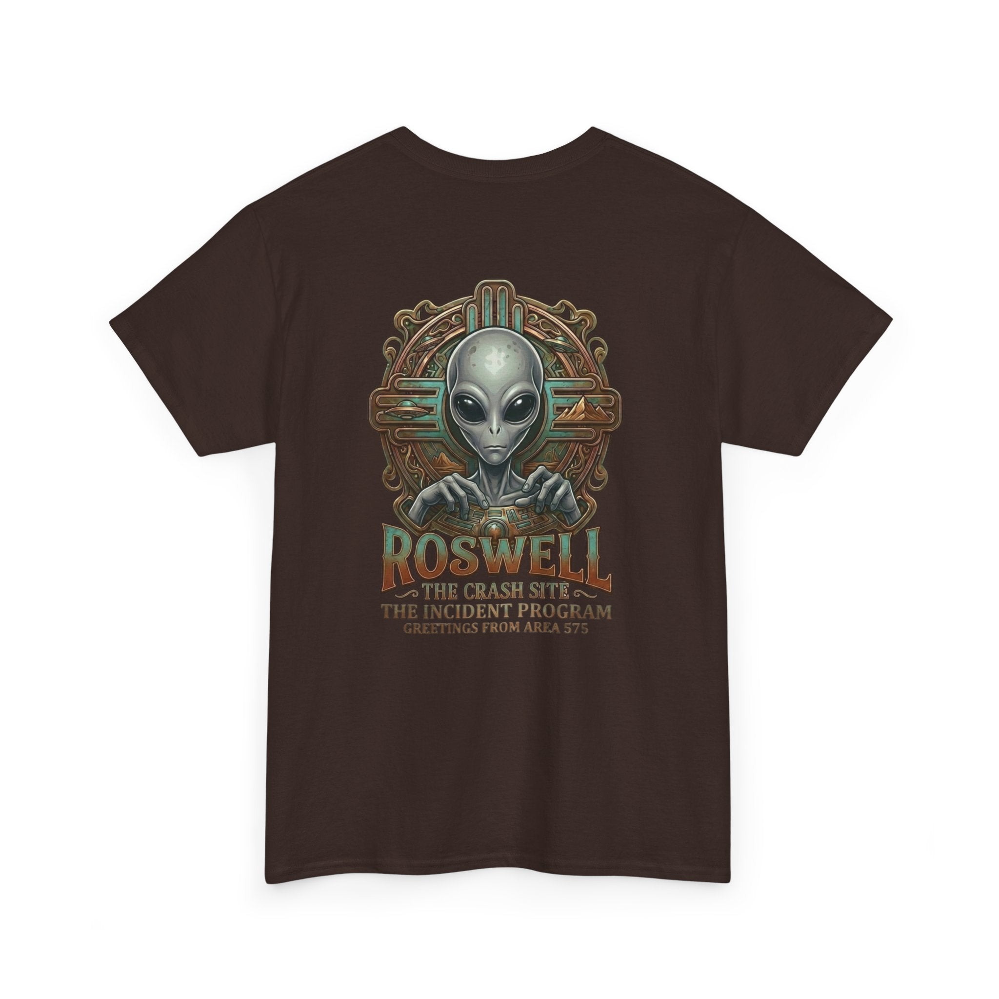 Roswell Alien Crash Vintage Graphic Tee