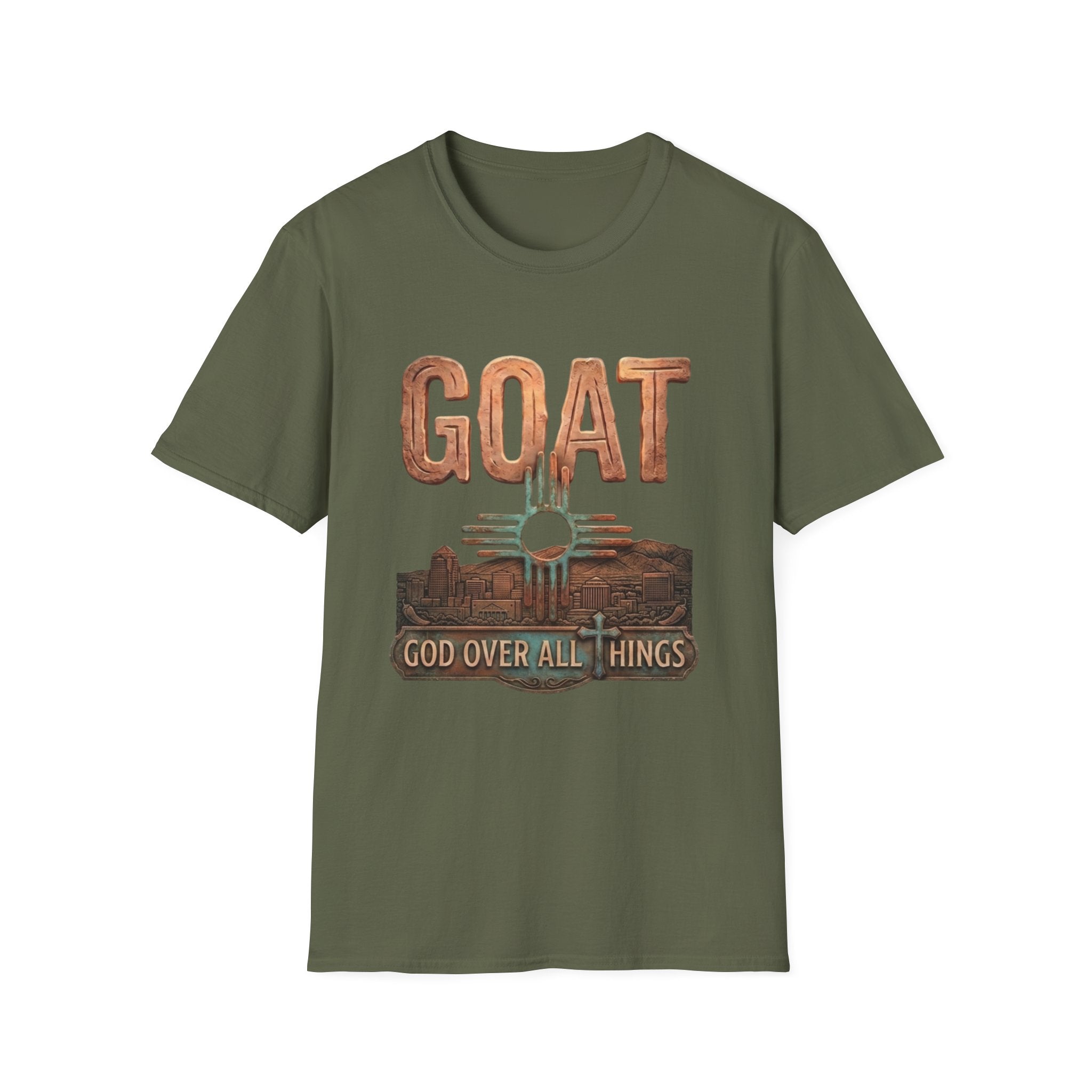 GOAT T‑Shirt — 'God Over All Things'