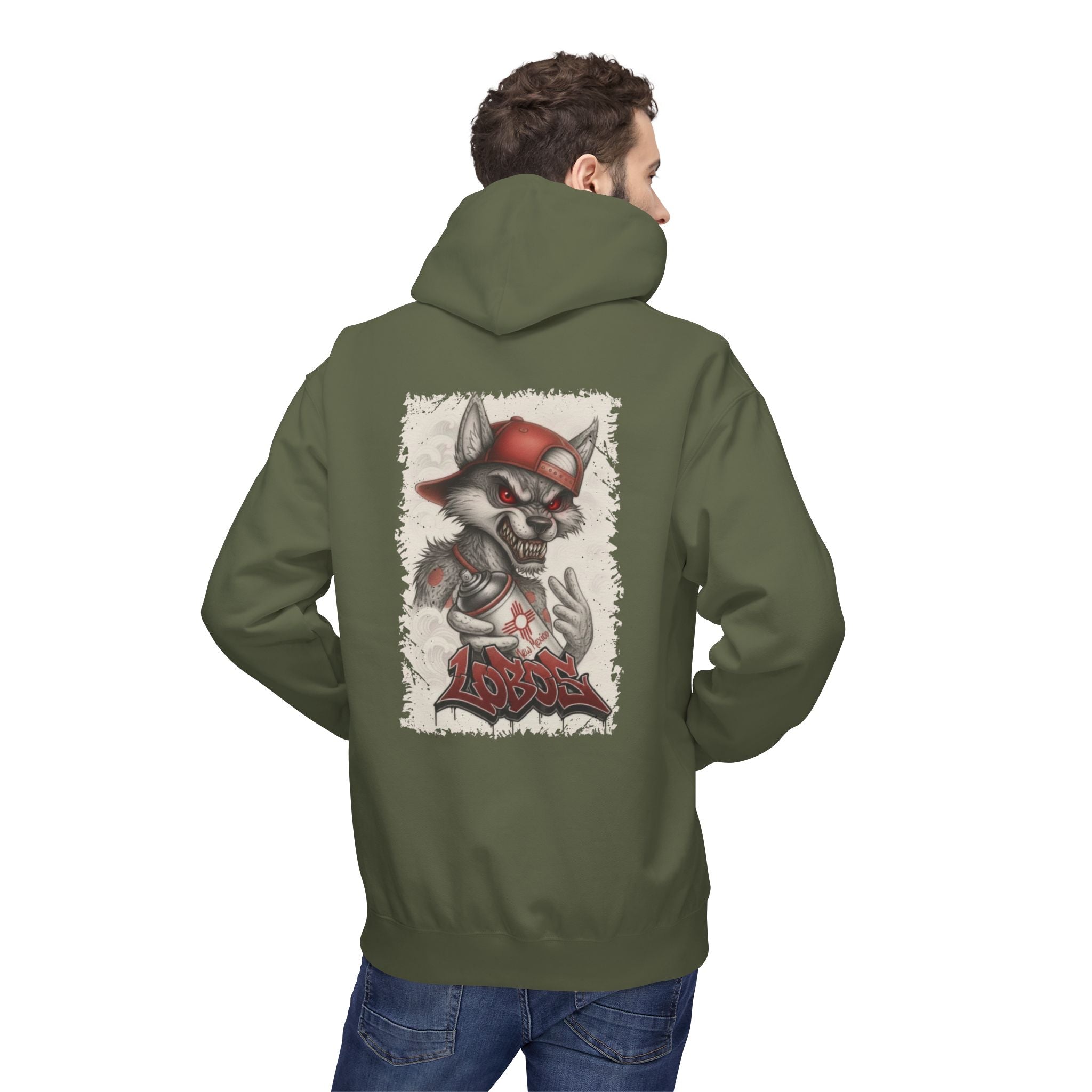 Lobo Loco Pullover Hoodie