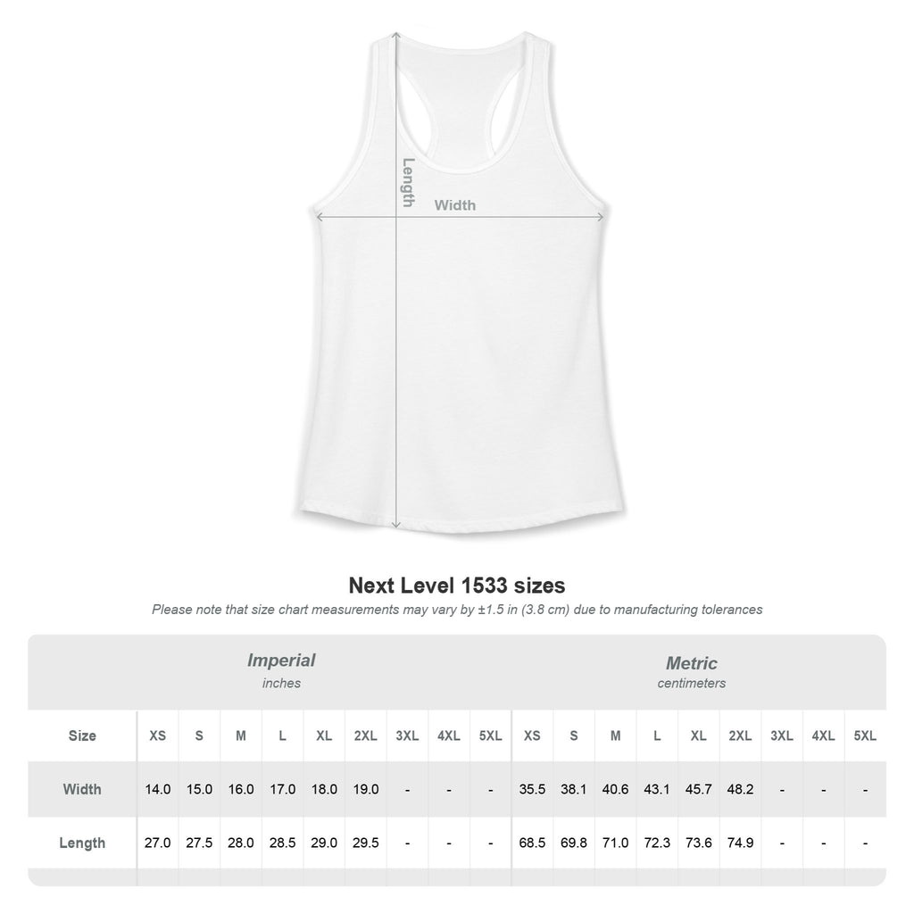 Shadow of the Zia woman Racerback Tank