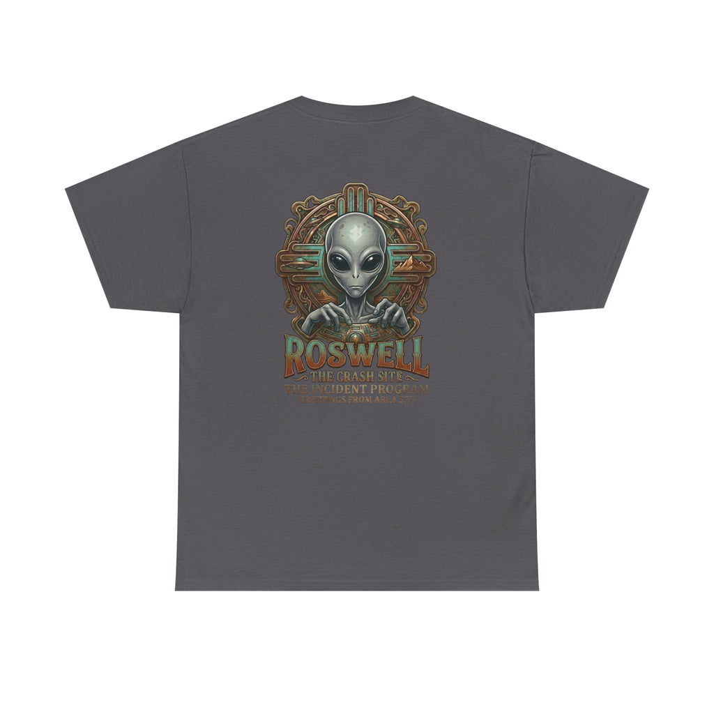 Roswell Alien Crash Vintage Graphic Tee