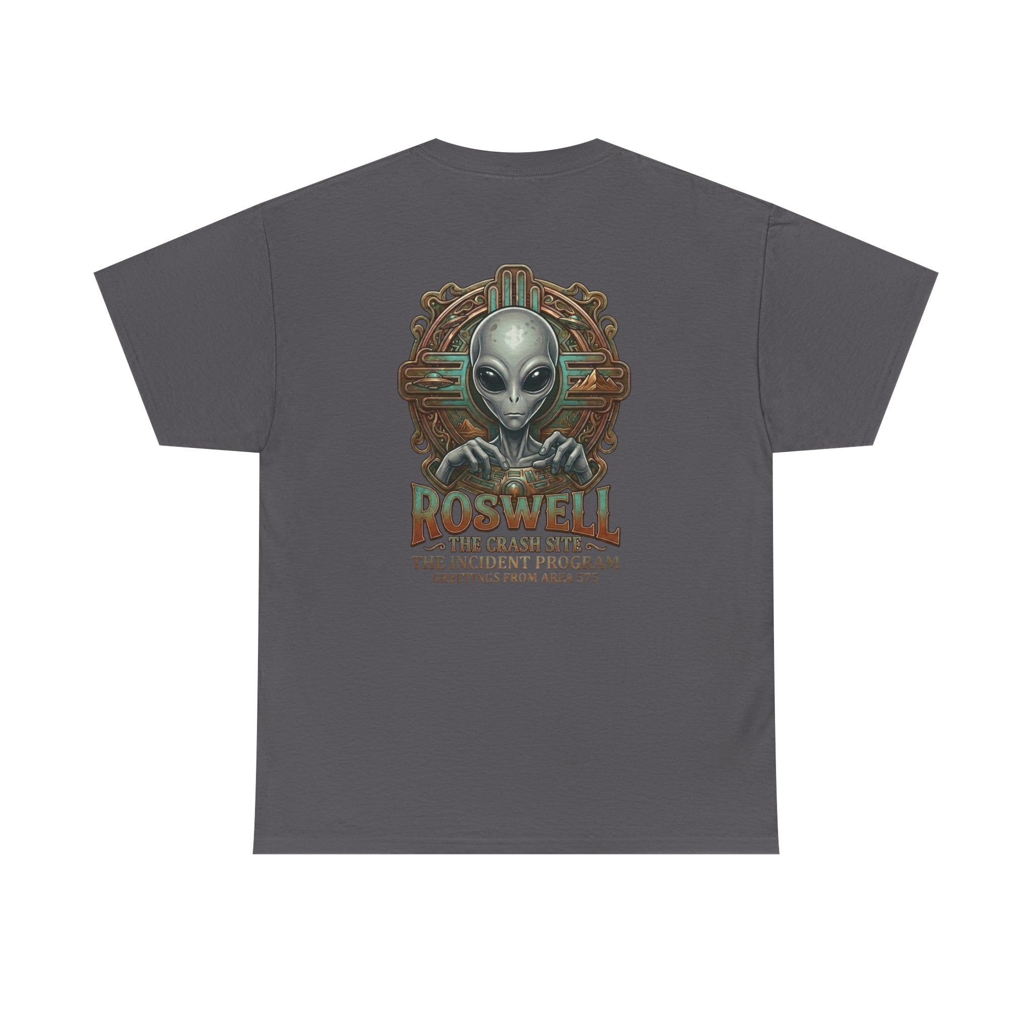 Roswell Alien Crash Vintage Graphic Tee