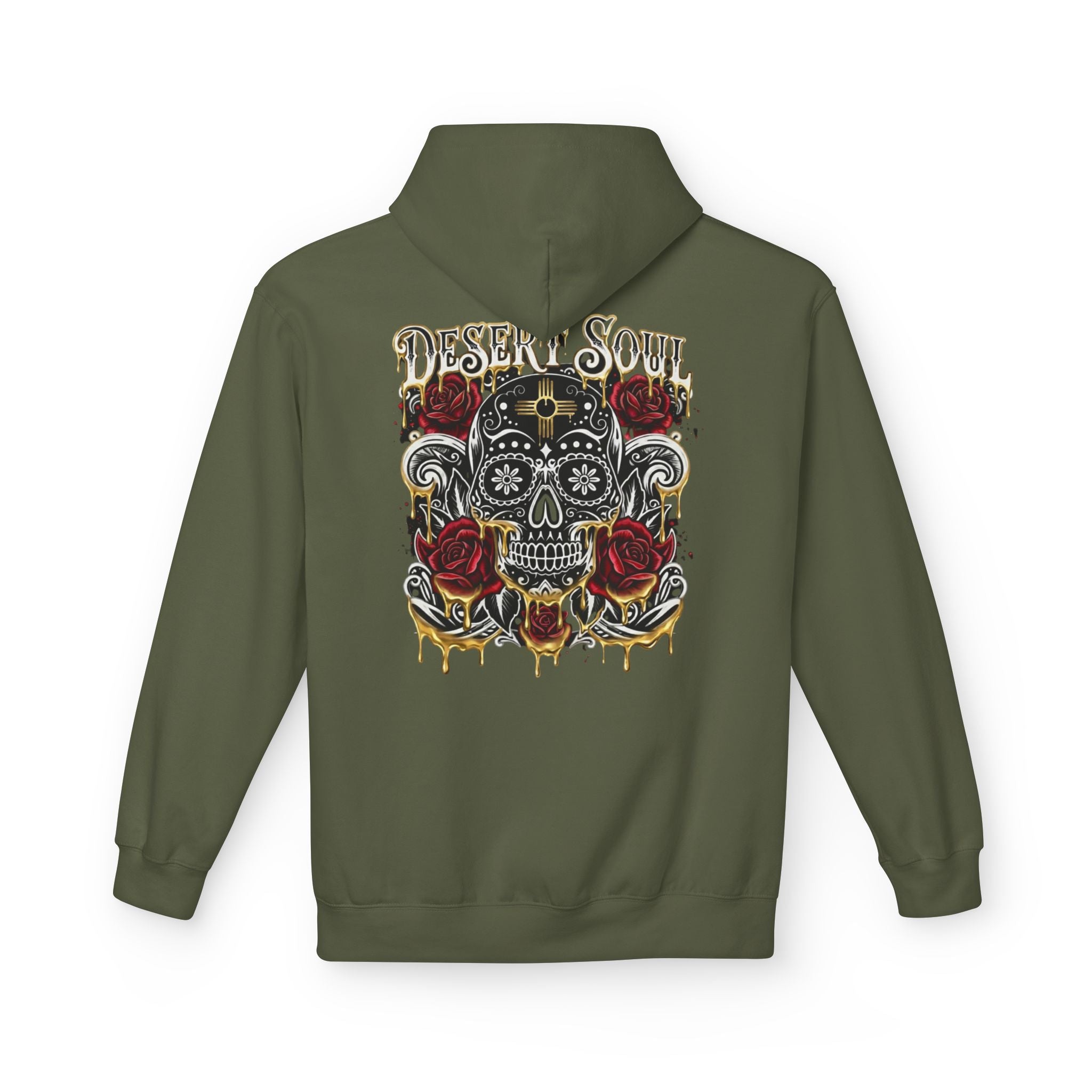 Desert Soul Gold Drip Hoodie