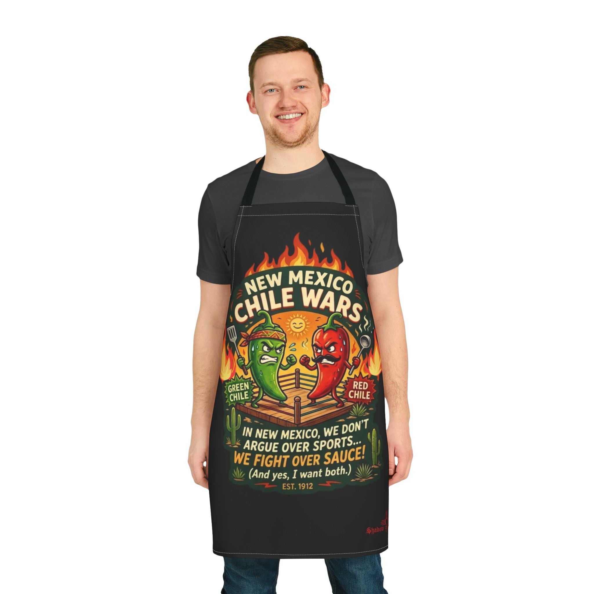 New Mexico Chile Wars Apron