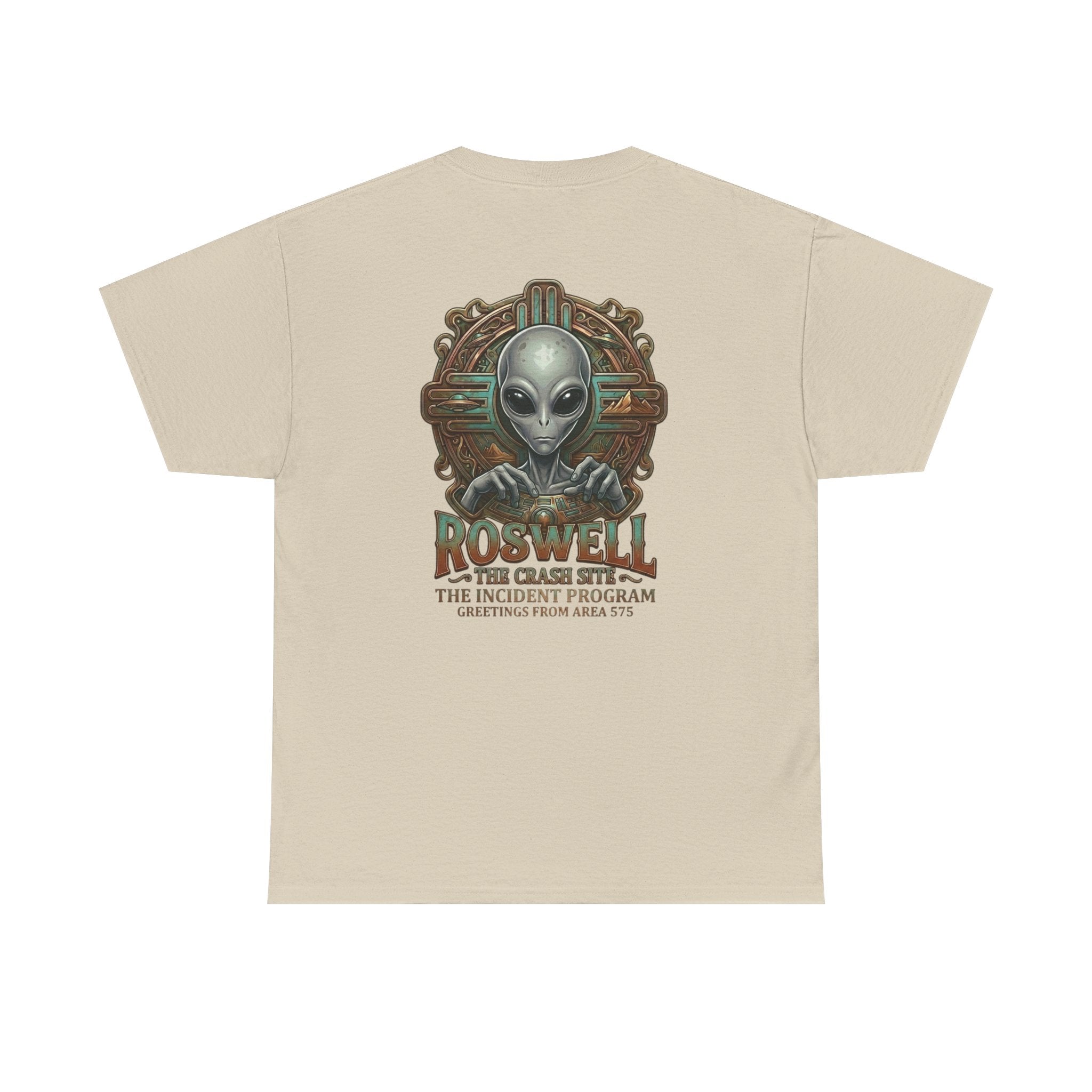 Roswell Alien Crash Vintage Graphic Tee