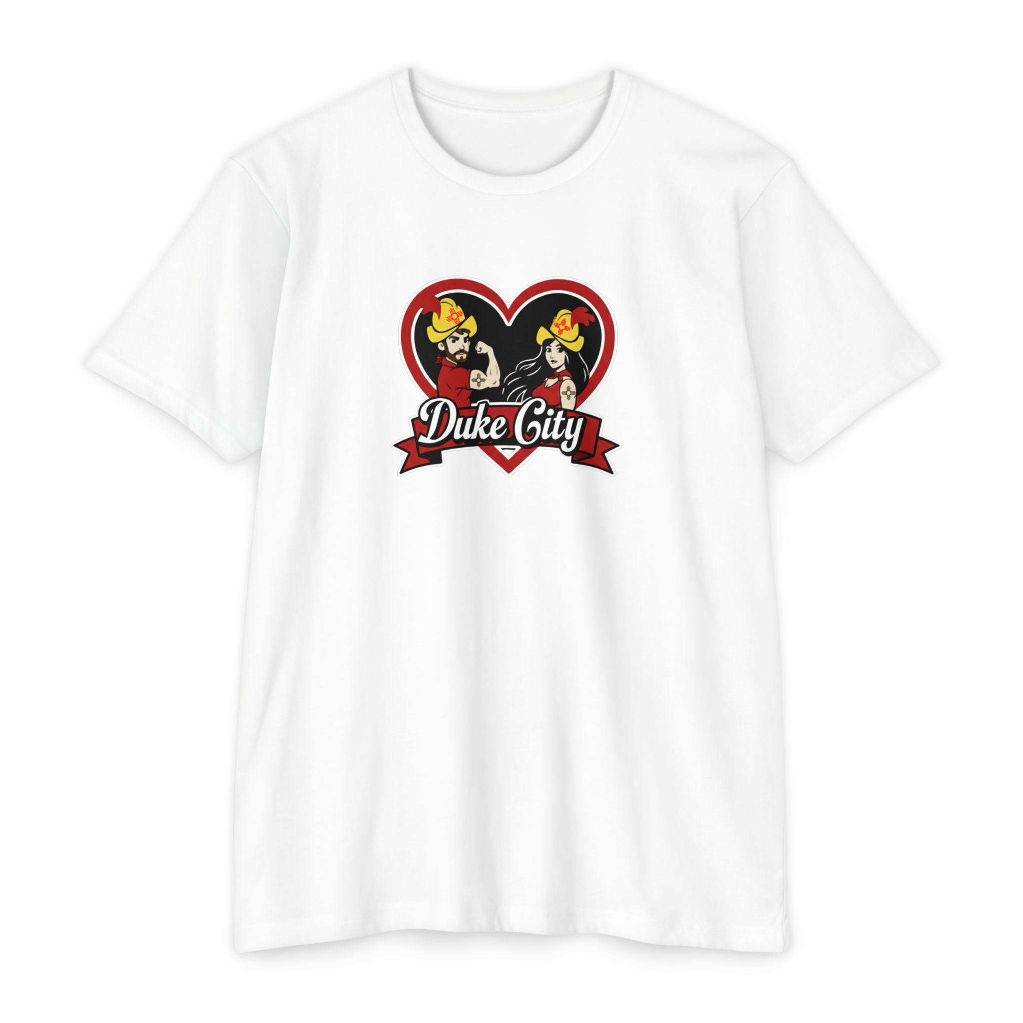 Duke City Heart Graphic T-Shirt